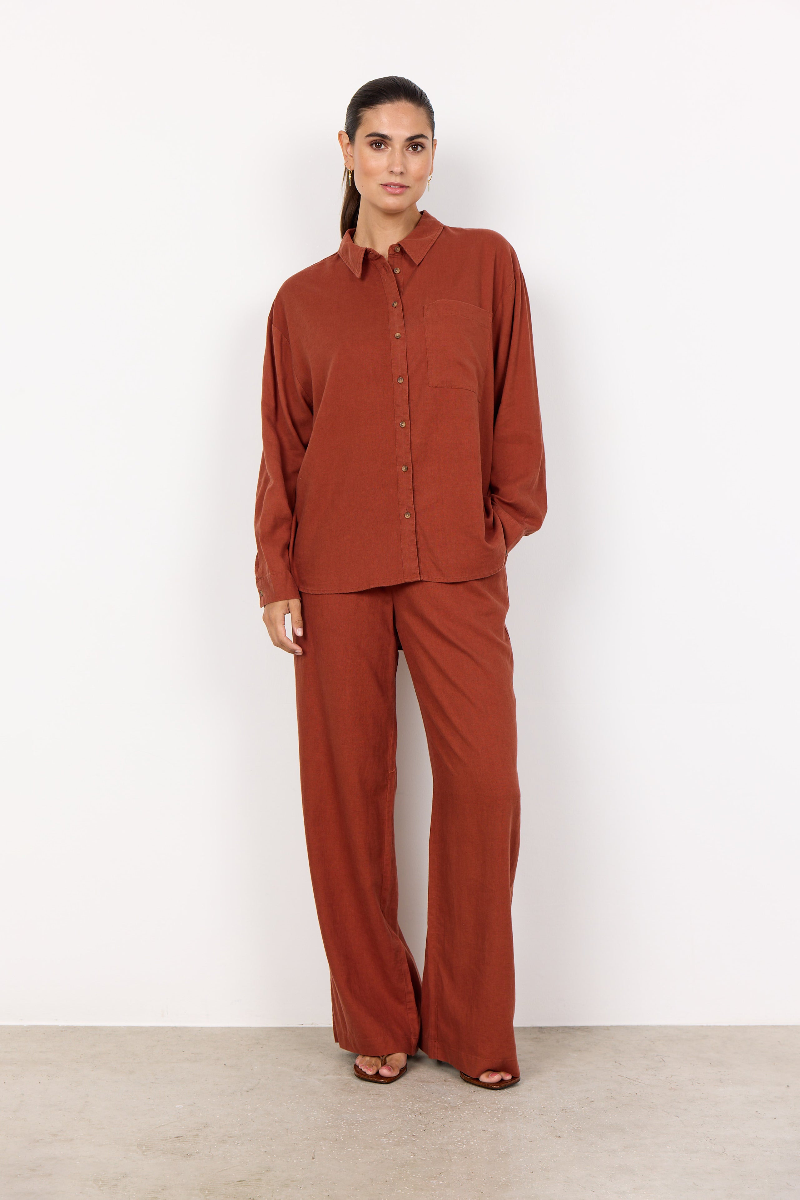 Linen Blend Pant