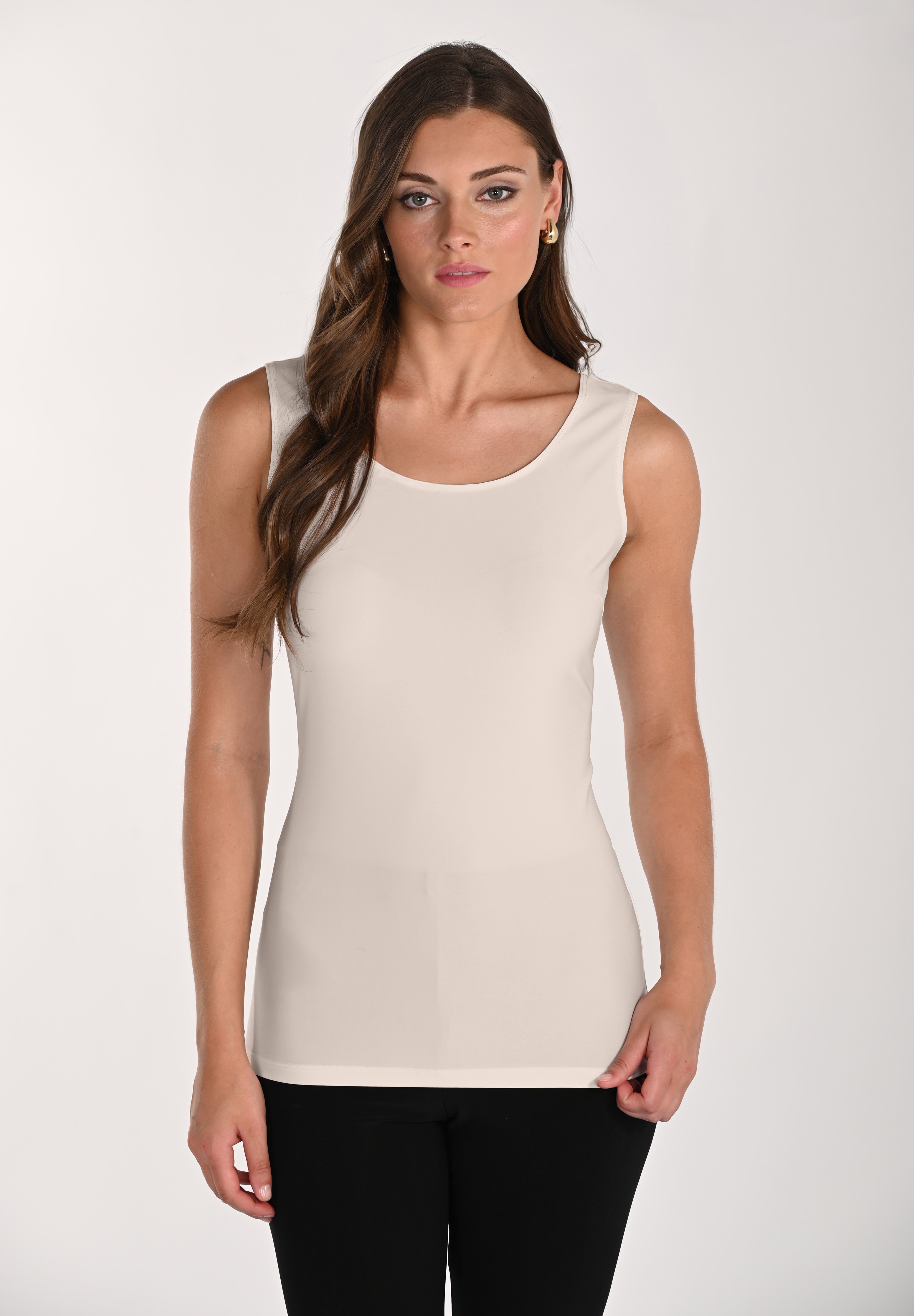 Scoop Neck Jersey Top