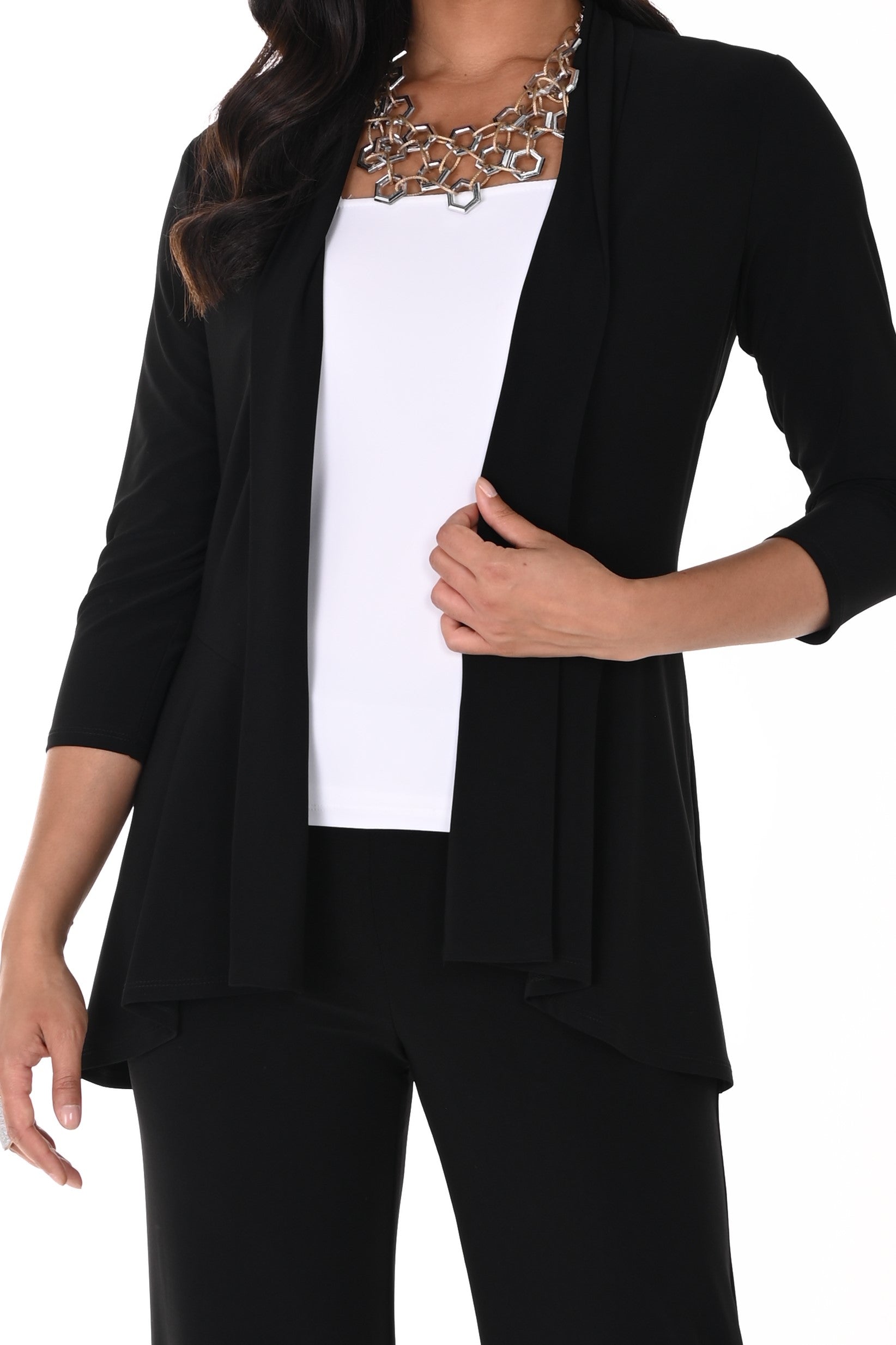 Fit & Flare Jersey Jacket