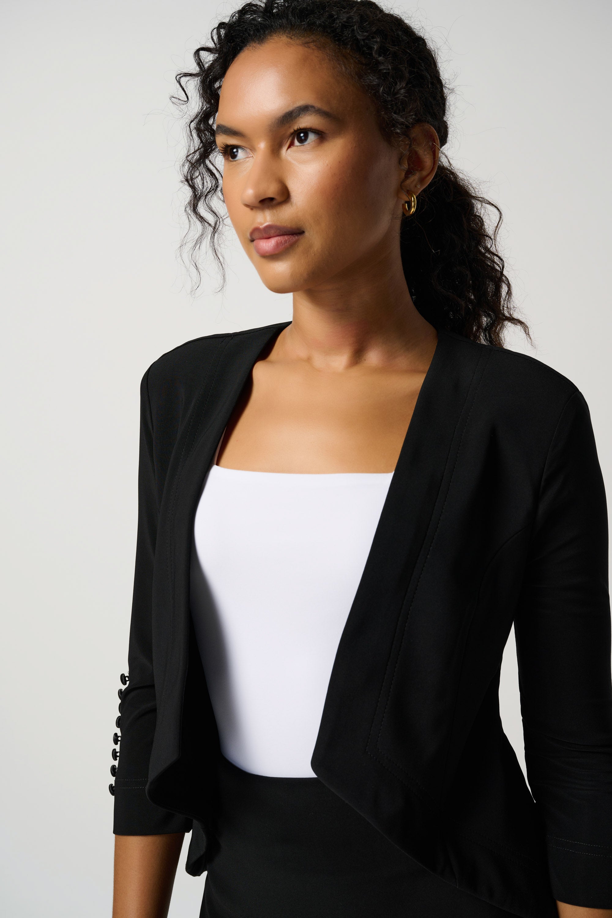 Crop Hi-Low Jacket