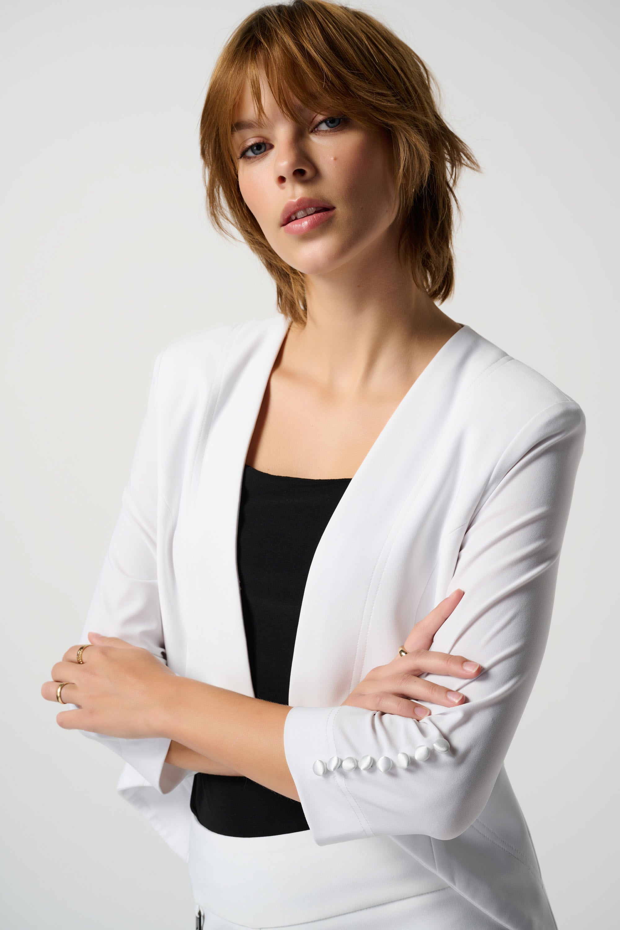 Crop Hi-Low Jacket