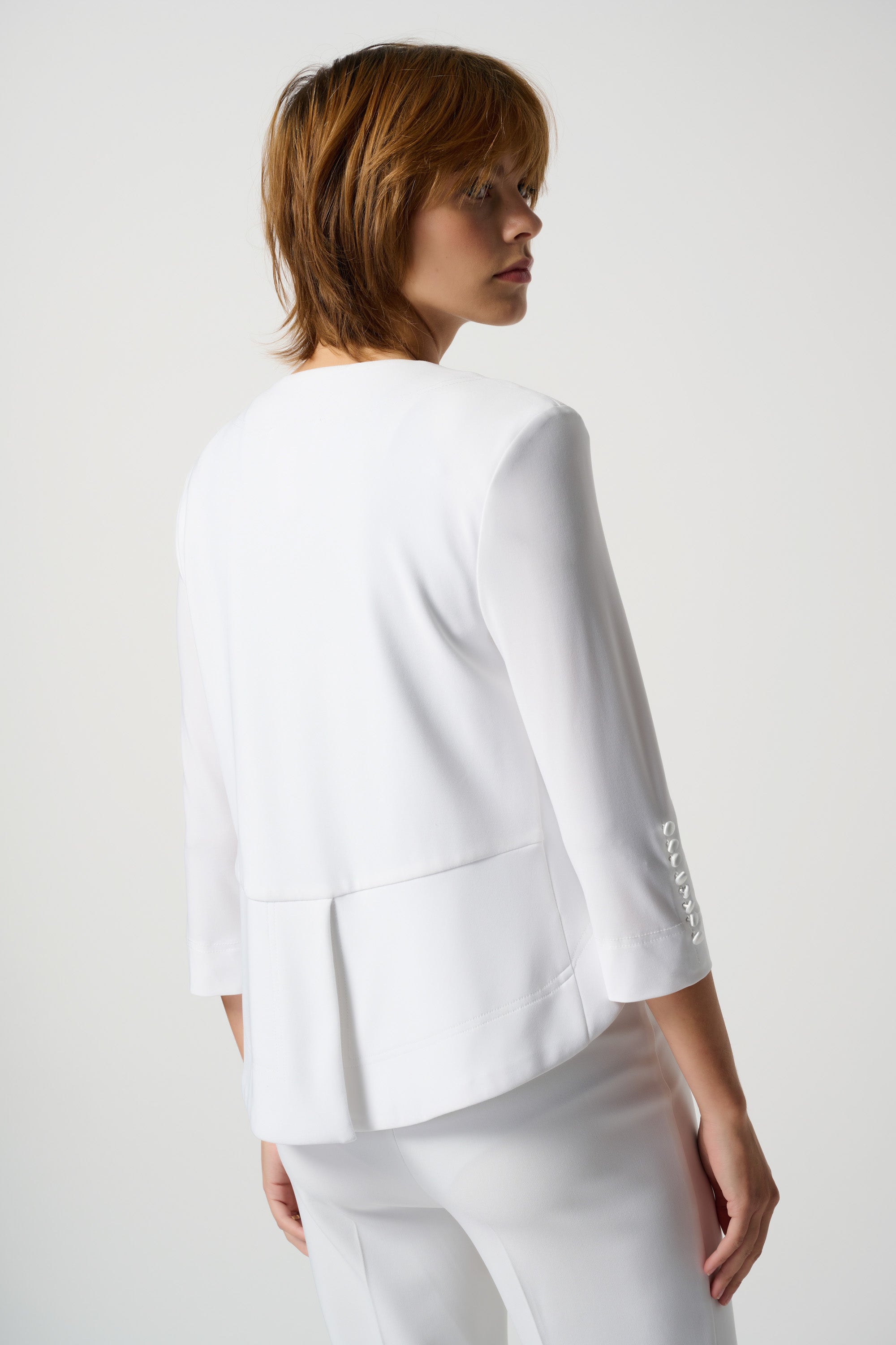 Crop Hi-Low Jacket