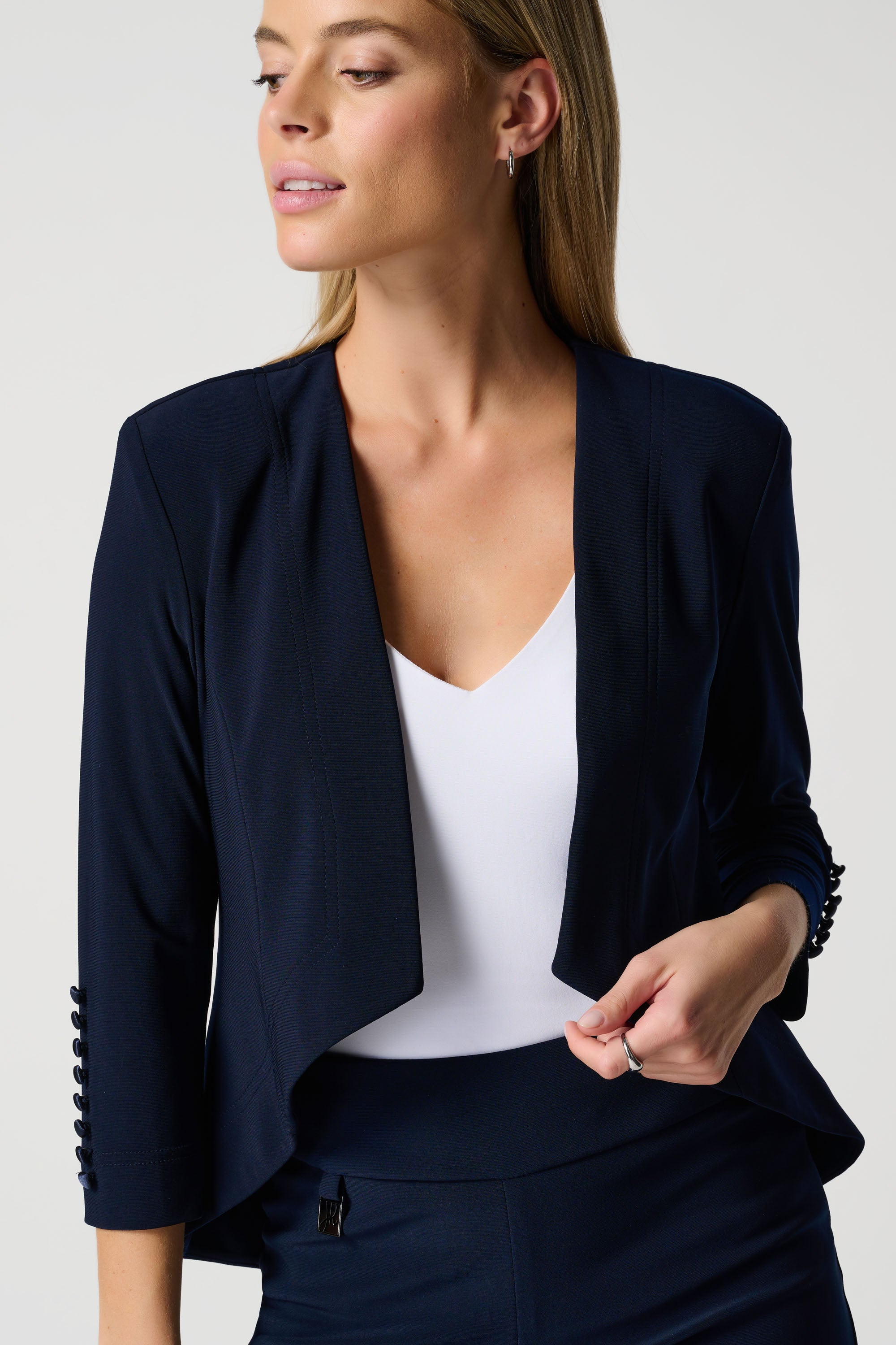 Crop Hi-Low Jacket