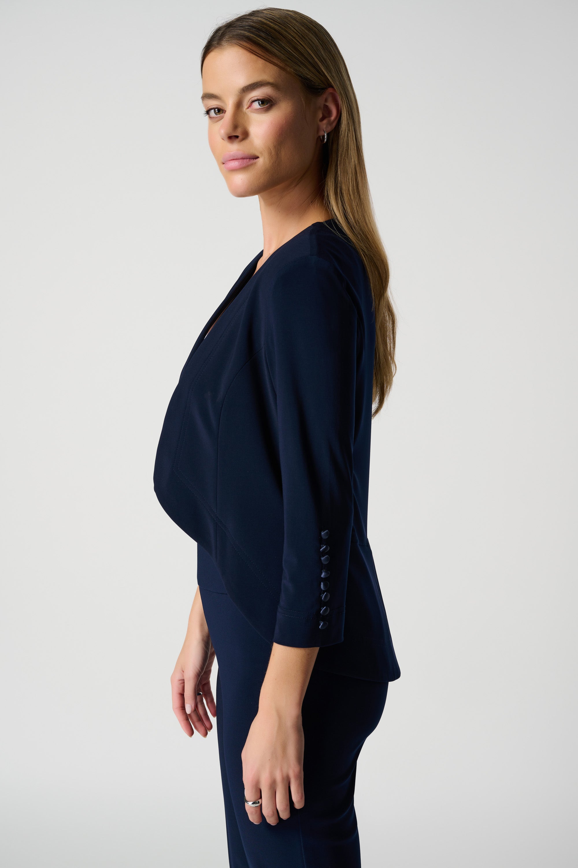 Crop Hi-Low Jacket