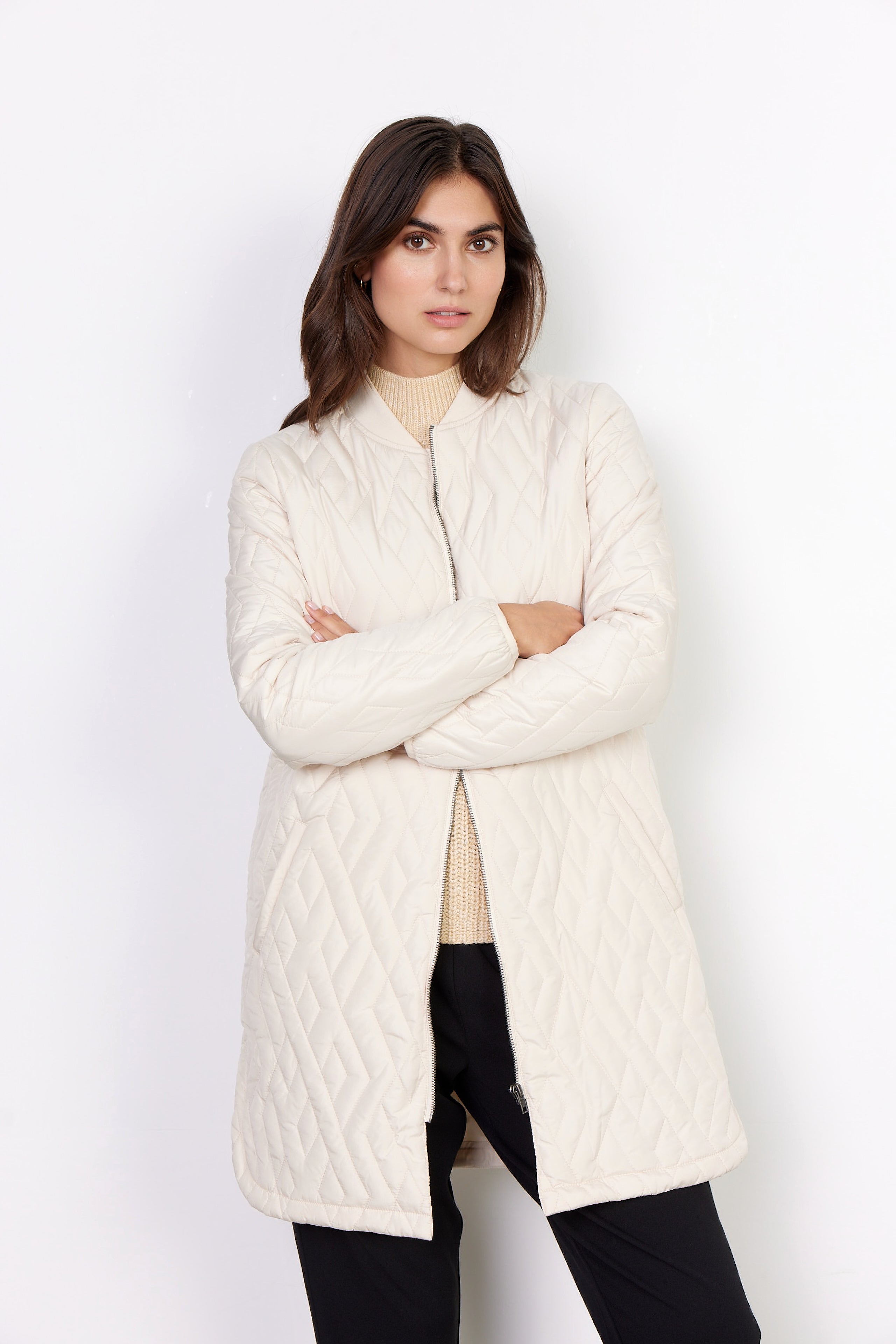 Diamond Puffer Coat