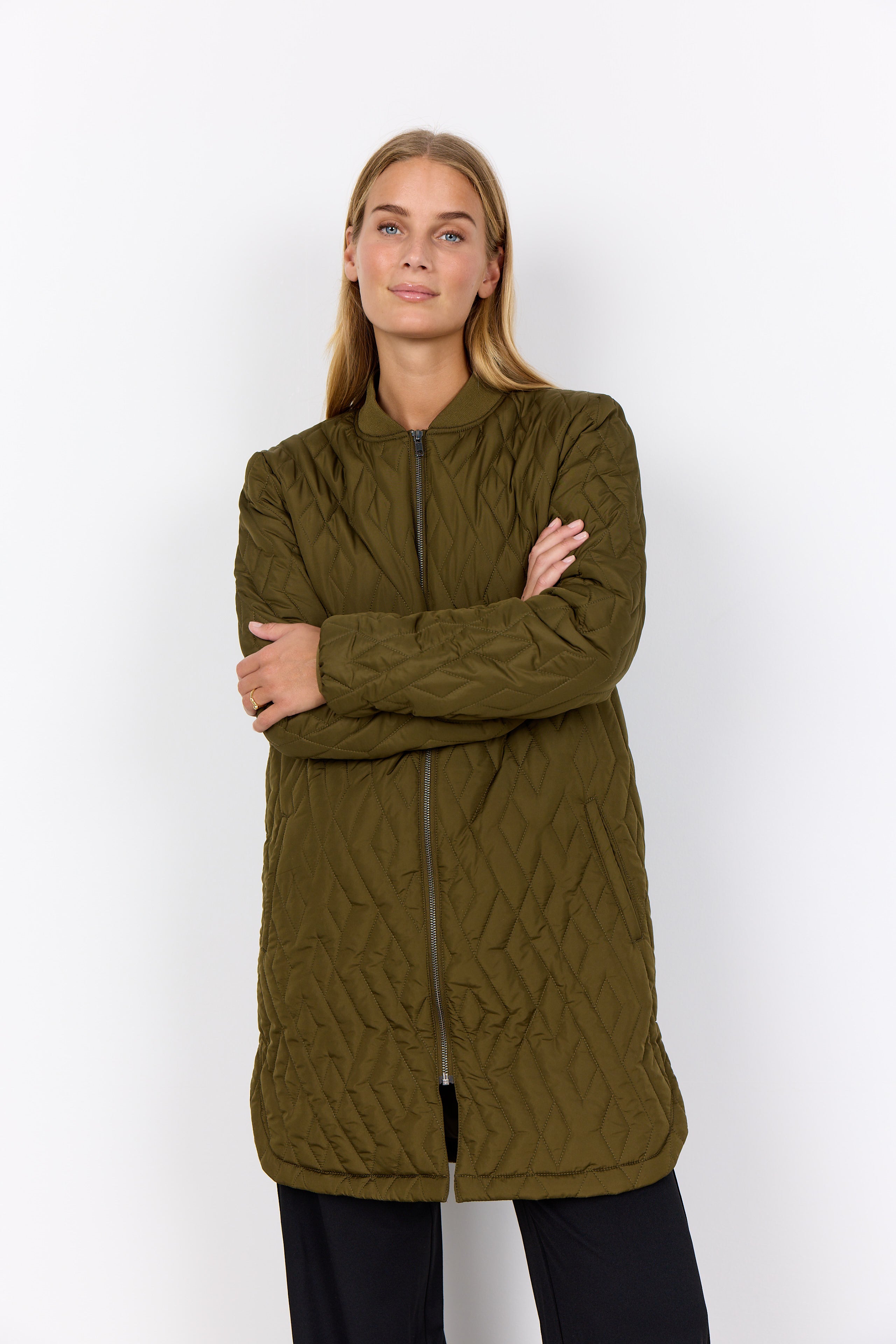Diamond Puffer Coat