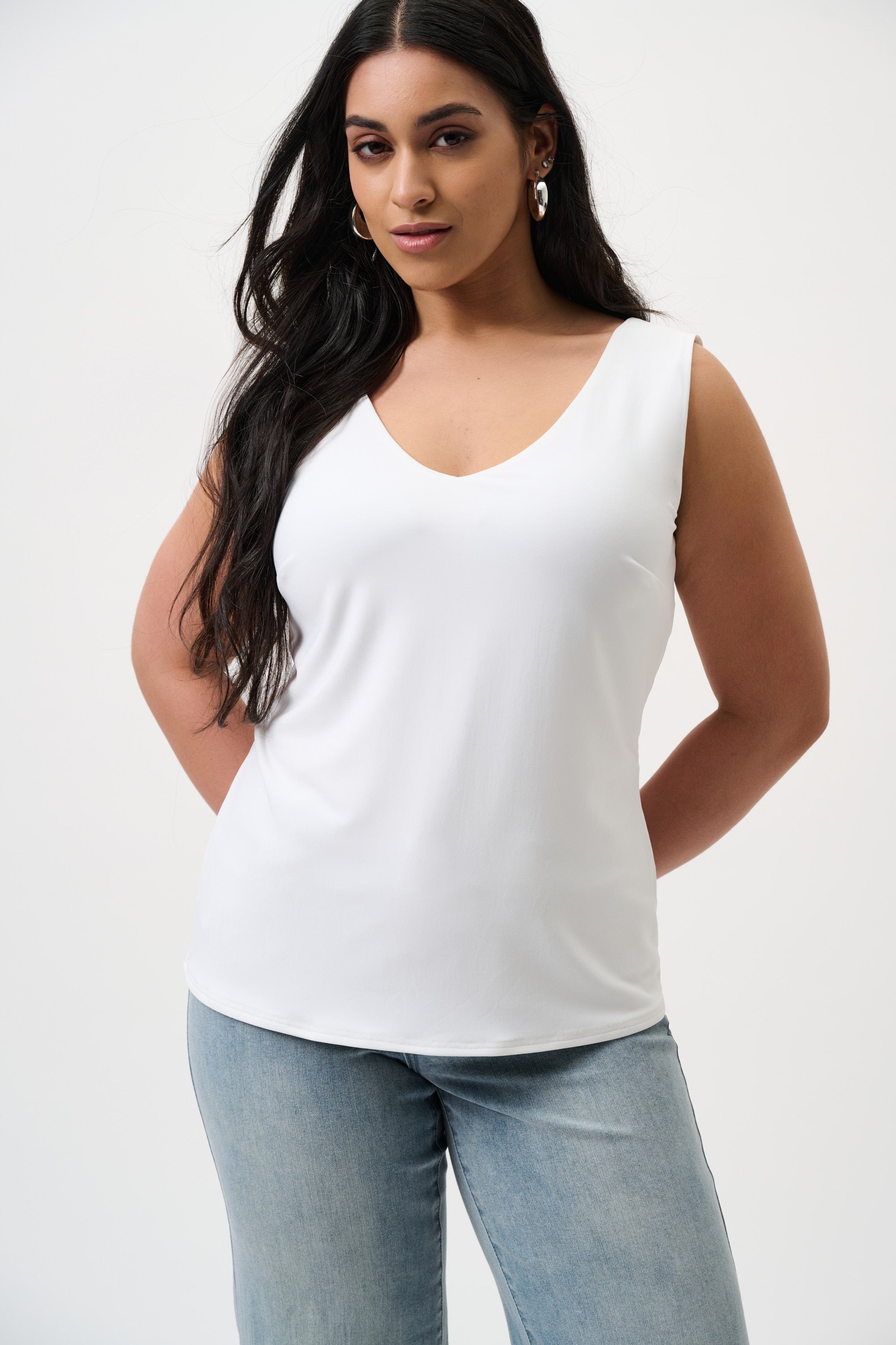V-neck Jersey Top