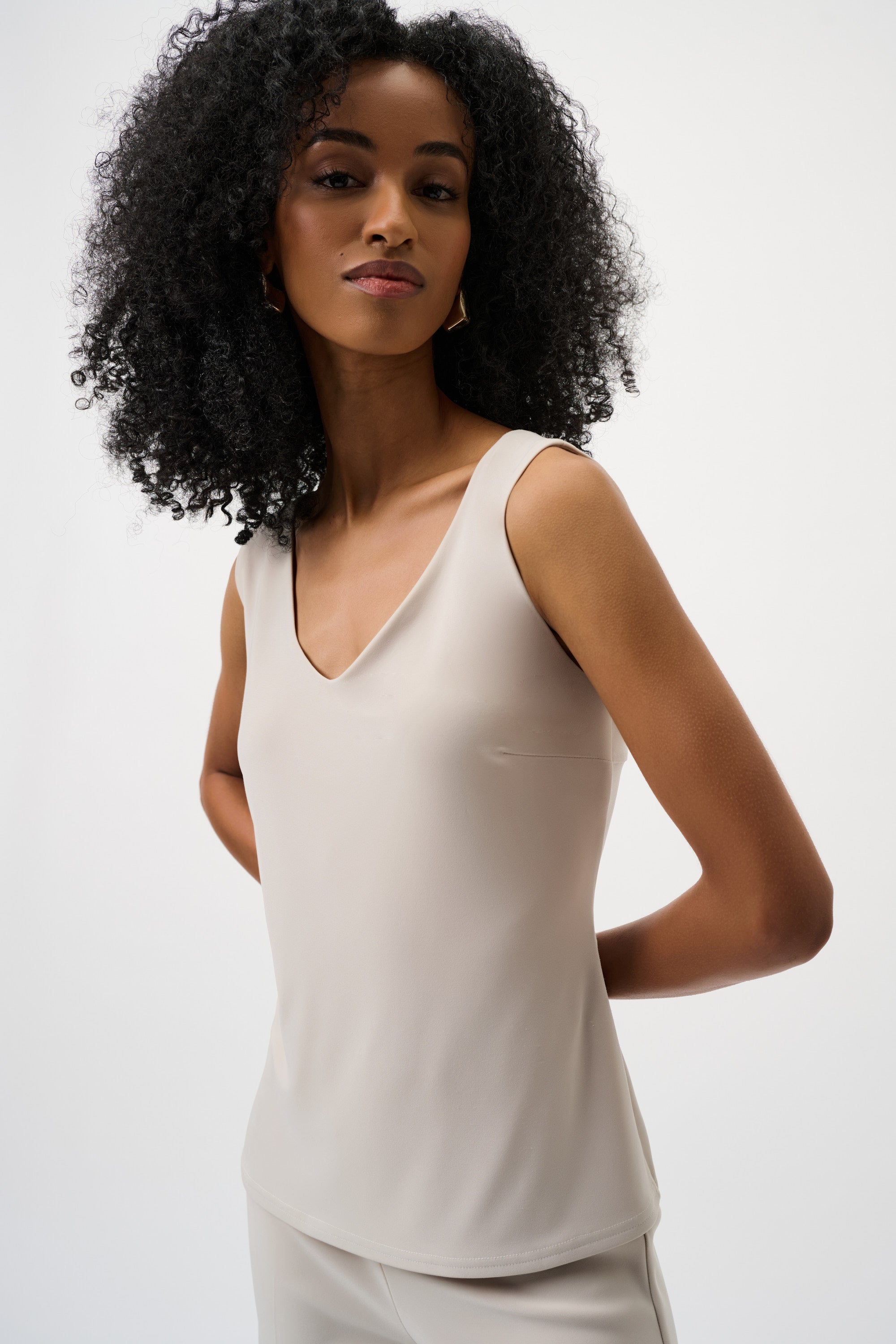 V-neck Jersey Top