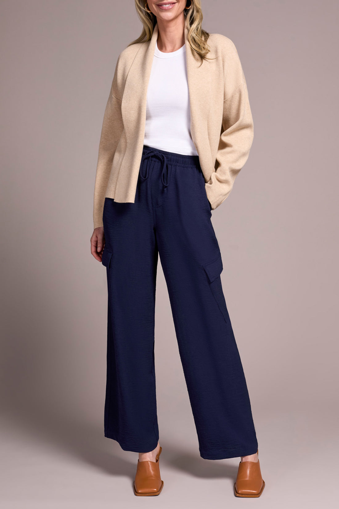 Shawl Collar Knit Jacket