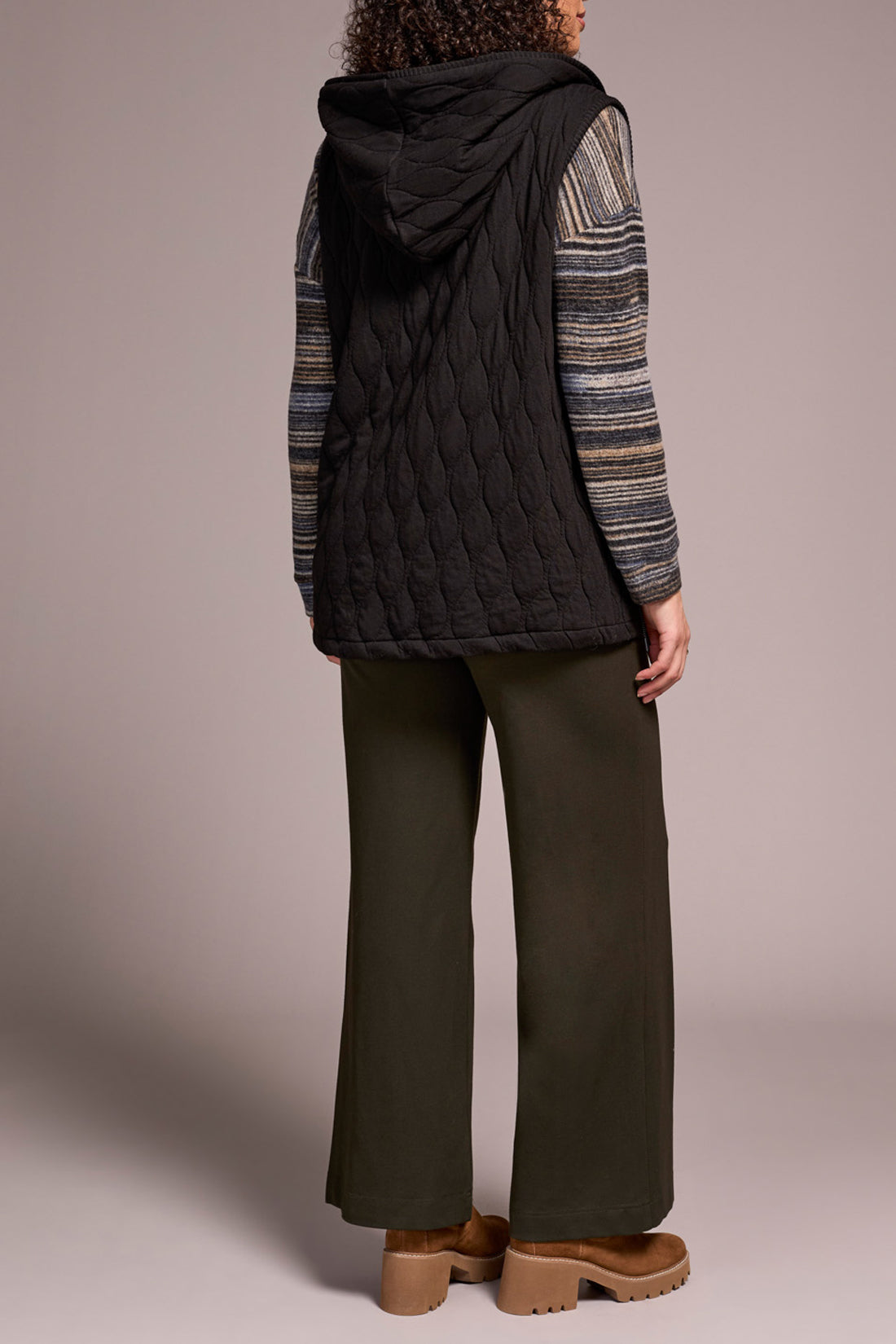Quilt Zip Front Vest