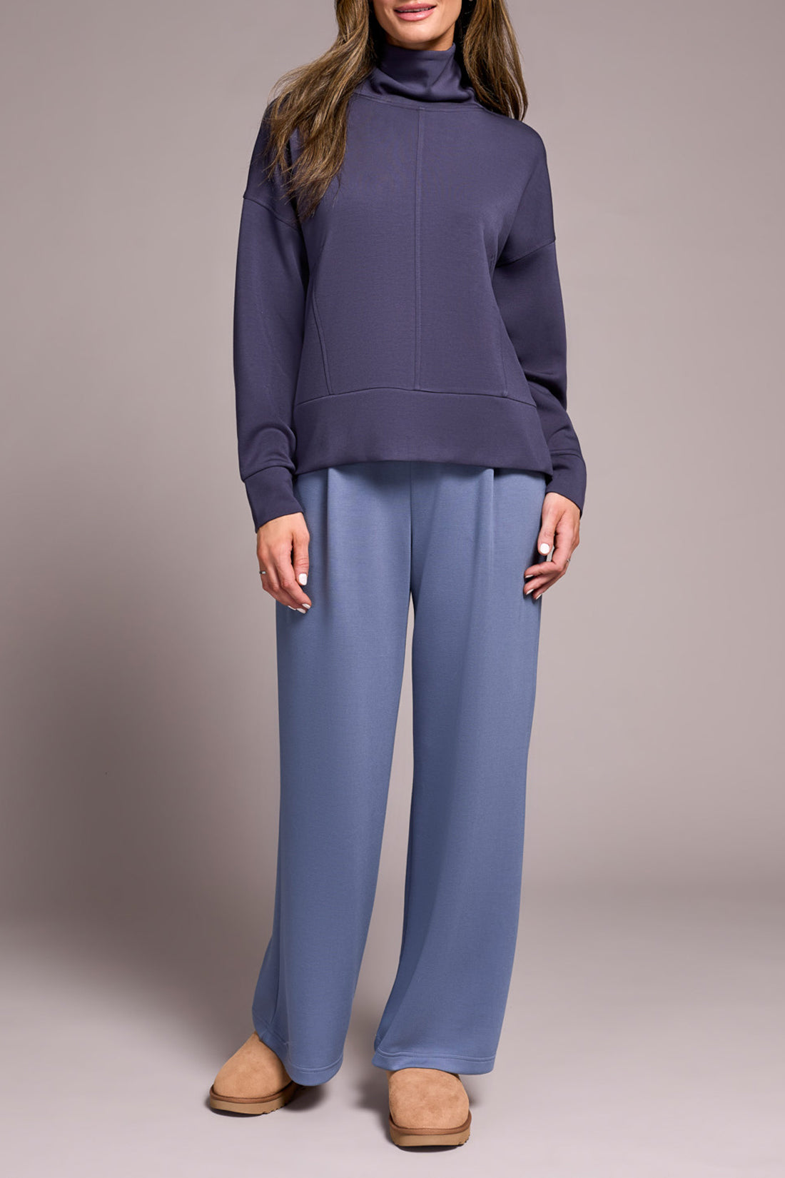 Cowl Neck Sweatshirt