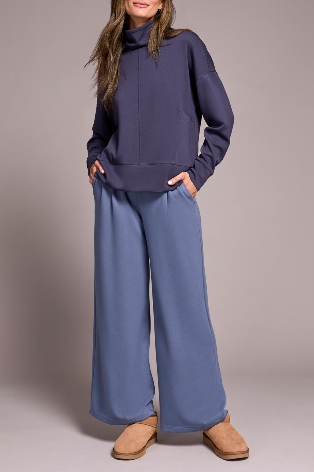 Cowl Neck Sweatshirt
