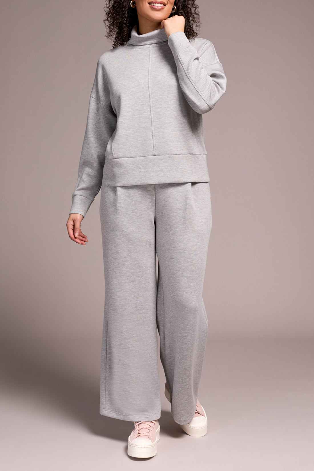 Cowl Neck Sweatshirt