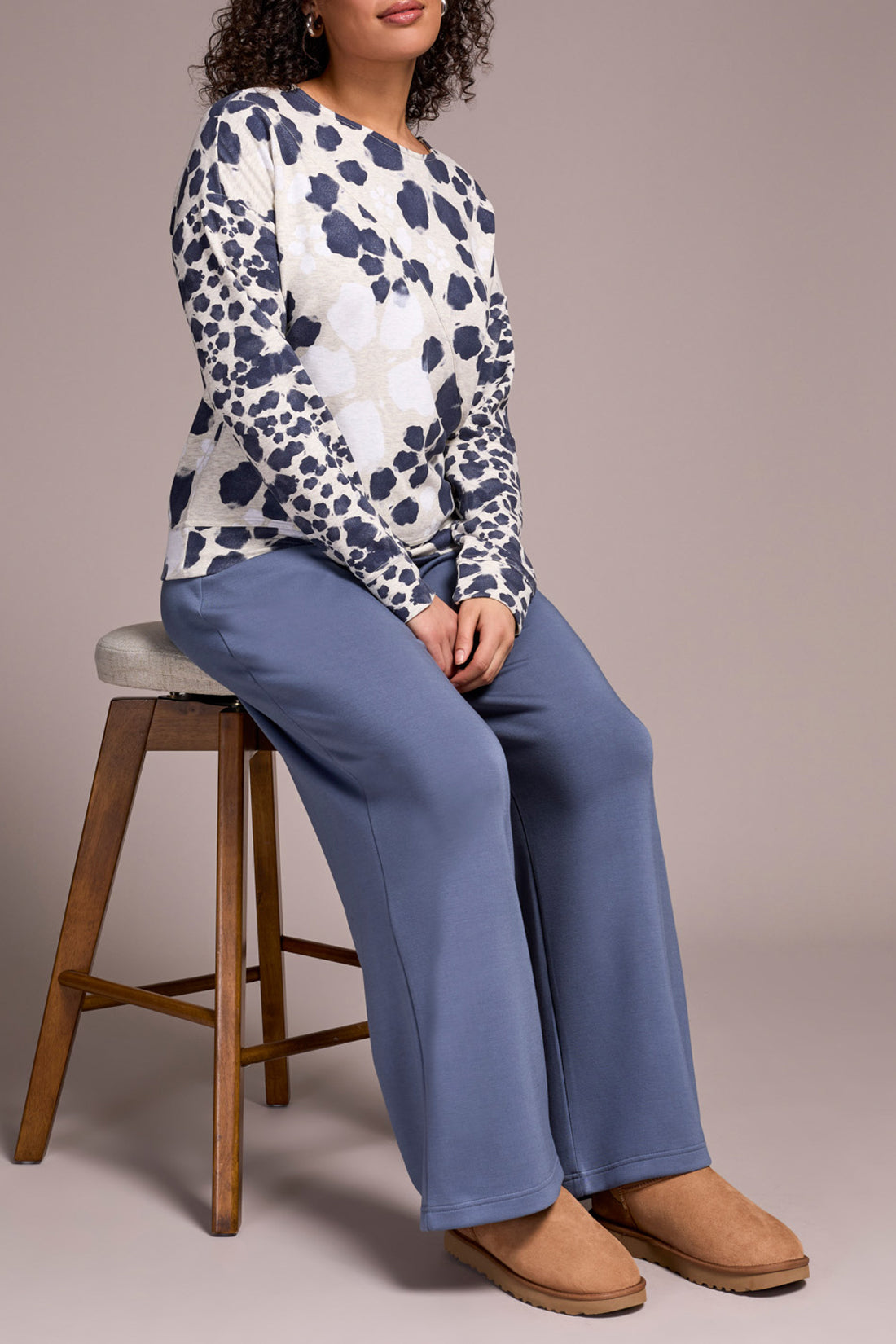 Animal Print Sweatshirt