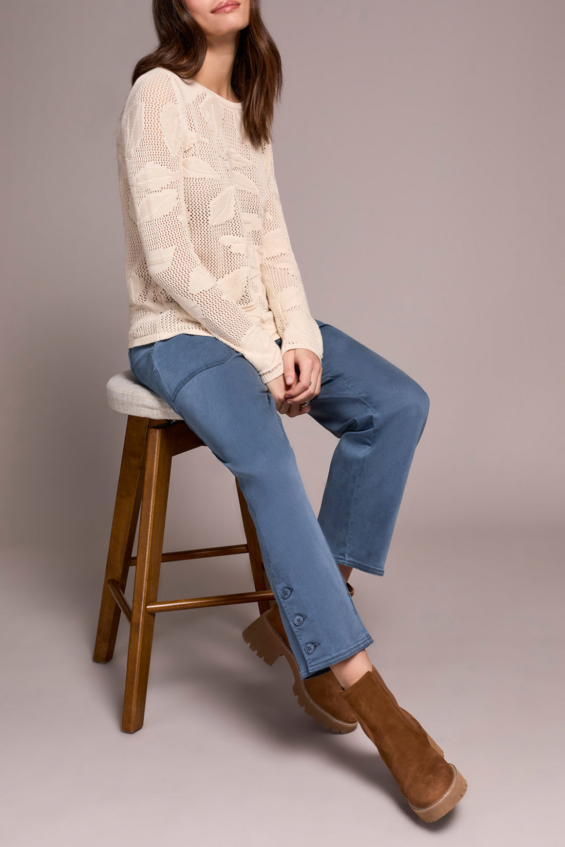 Crochet Cotton Pullover