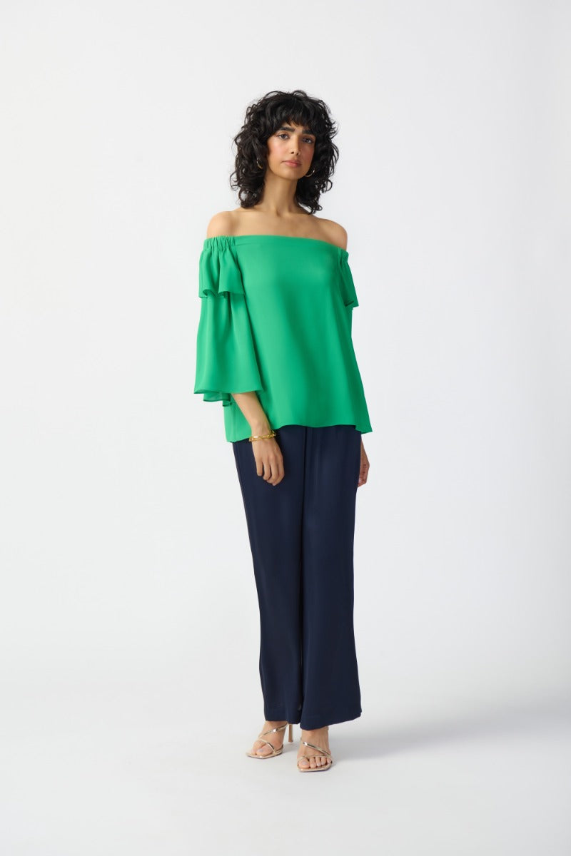 Off-the-Shoulder 3/4 Sleeve Top