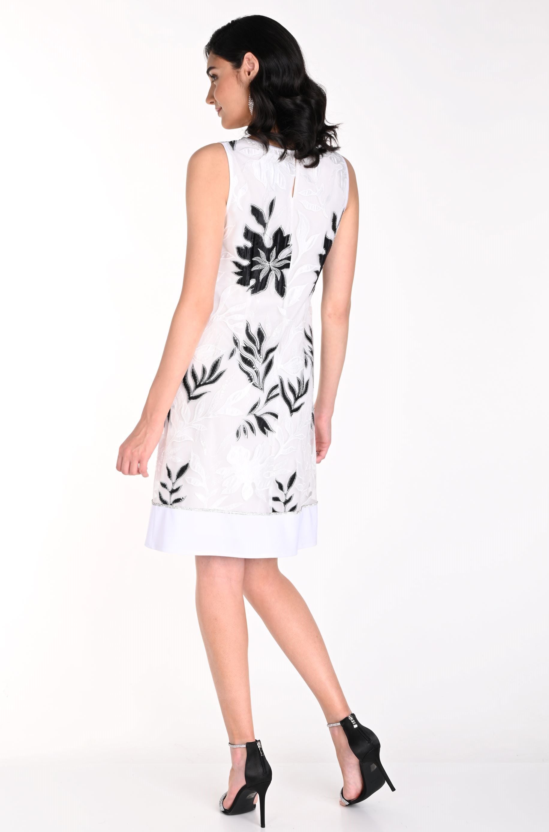 Floral Applique Dress