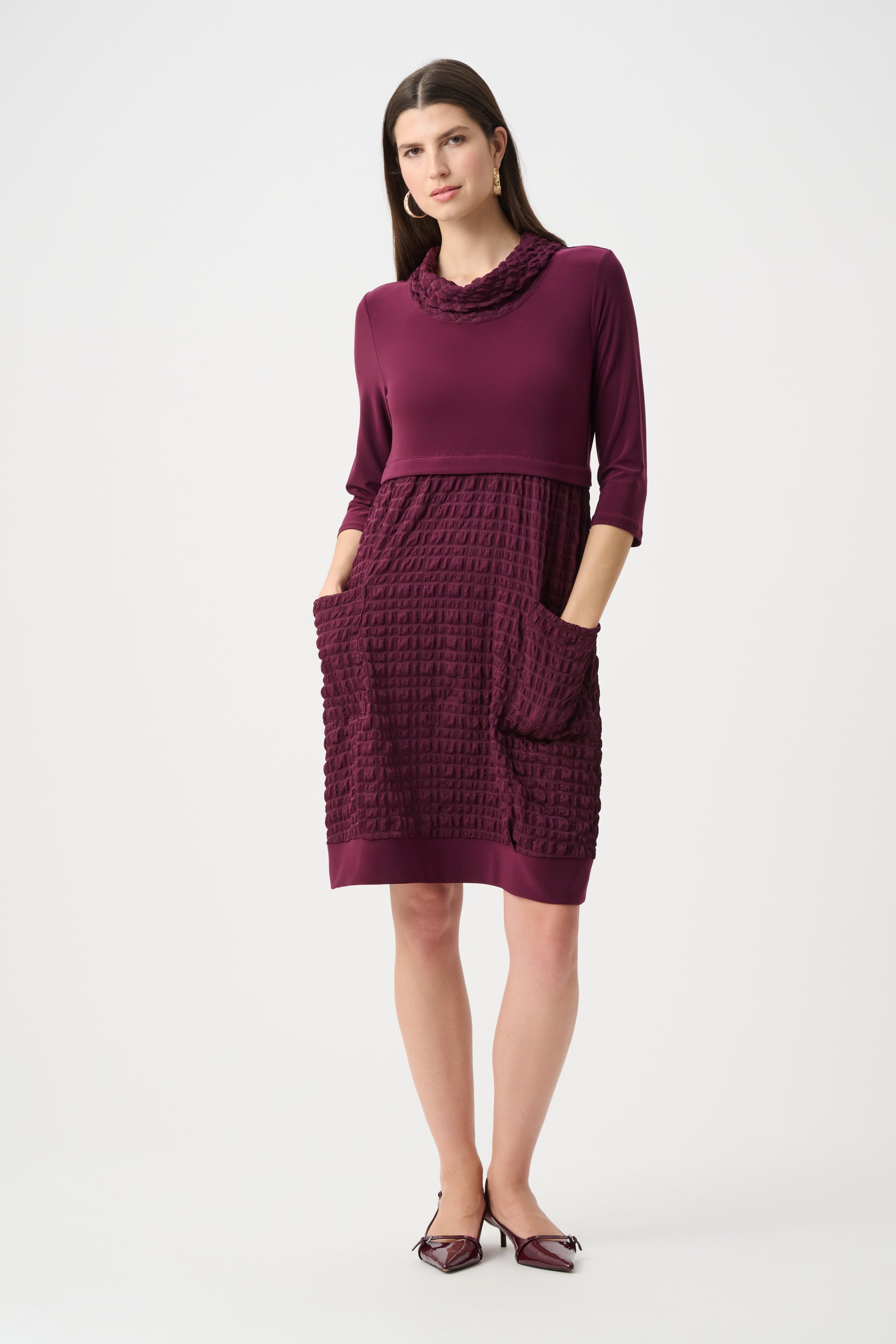 Bubble Jacquard Cocoon Dress | Bellissima West