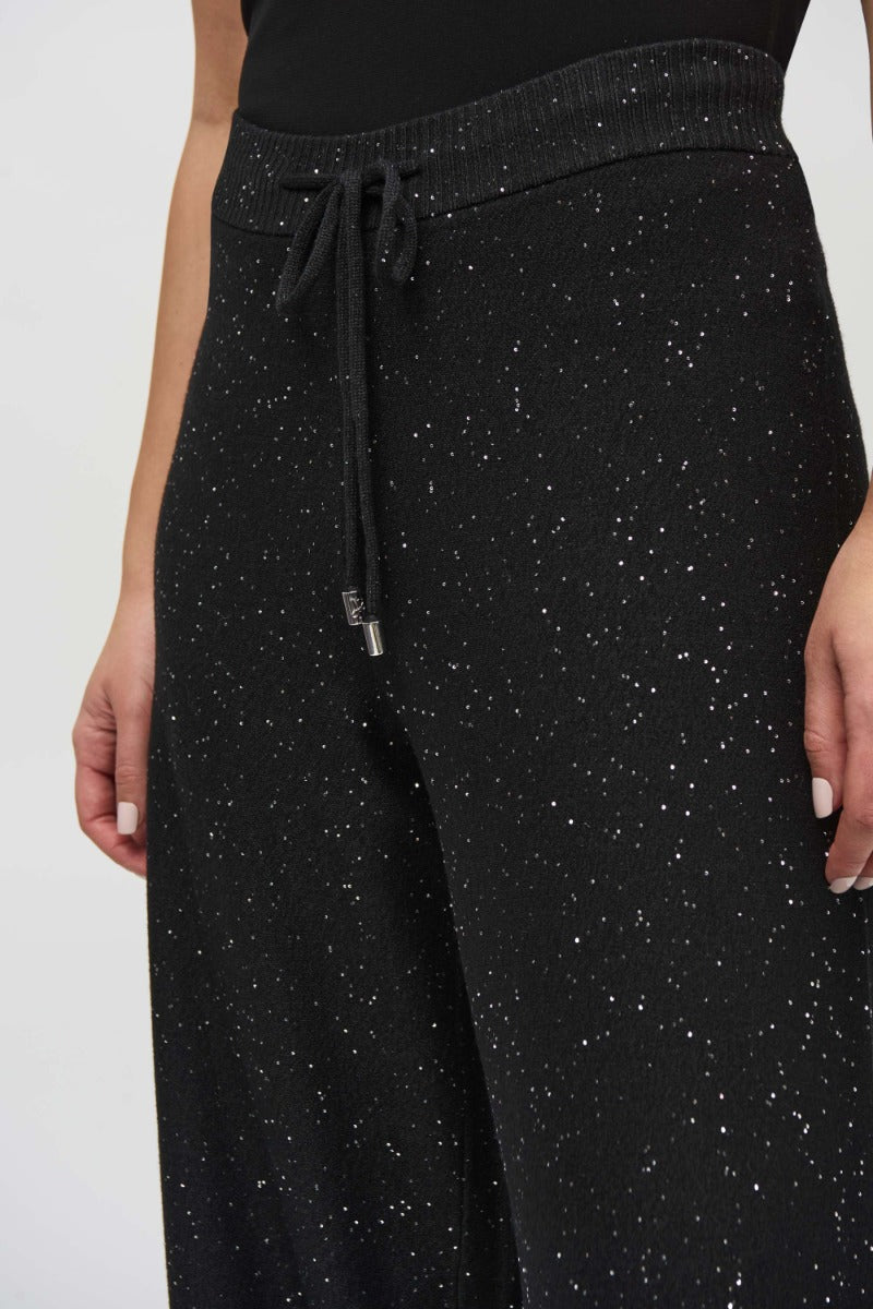 Knit Sequin Culotte