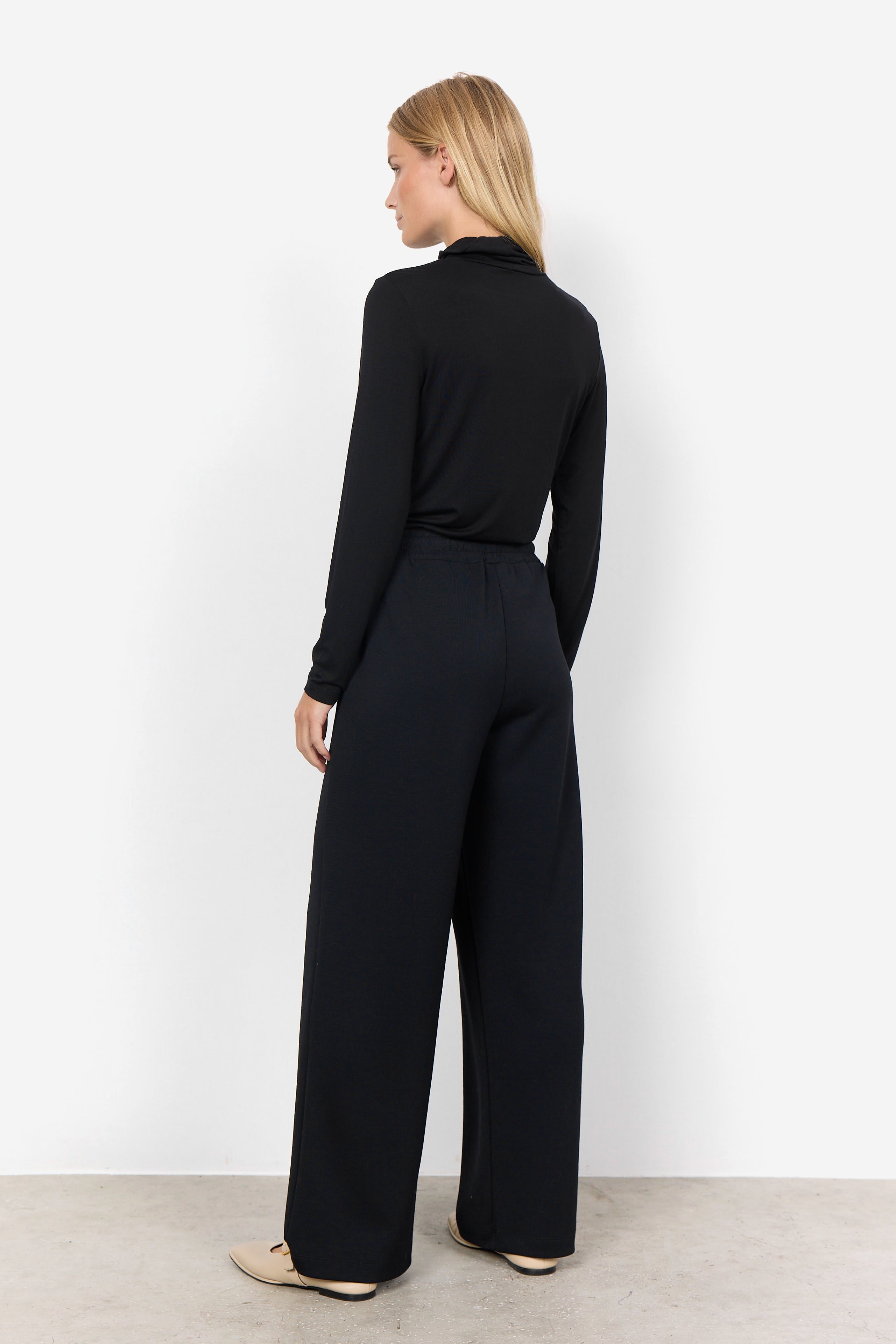 Turtle Neck Jersey Top