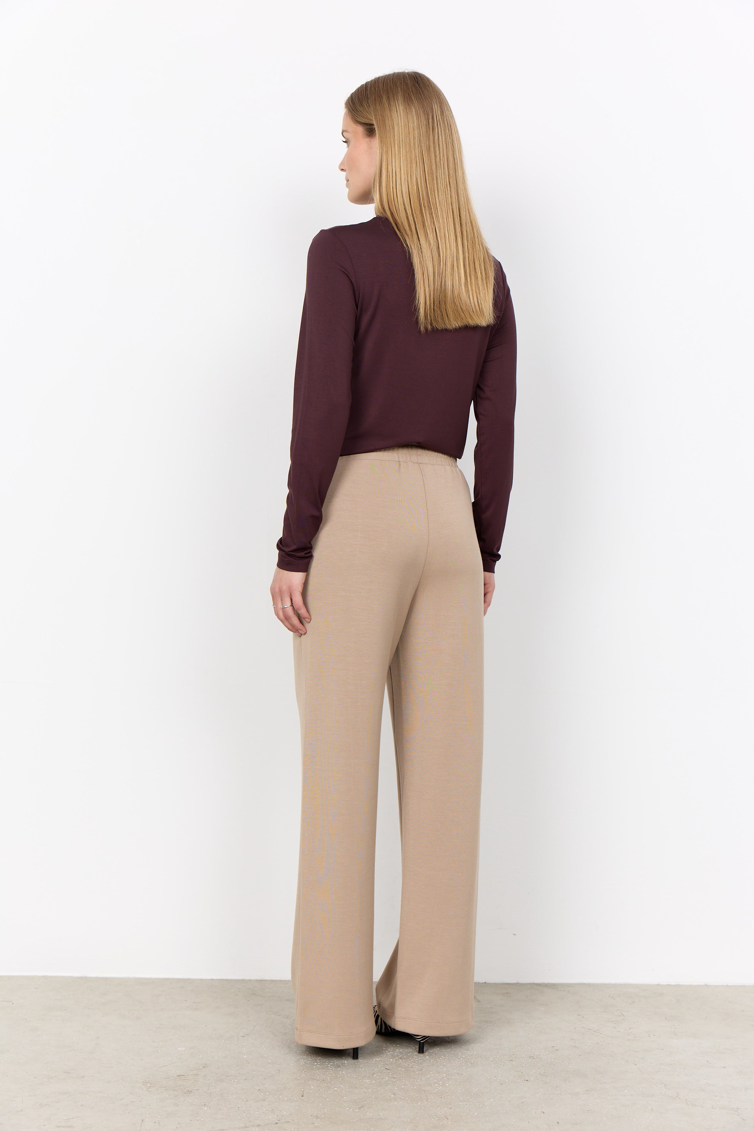 Turtle Neck Jersey Top