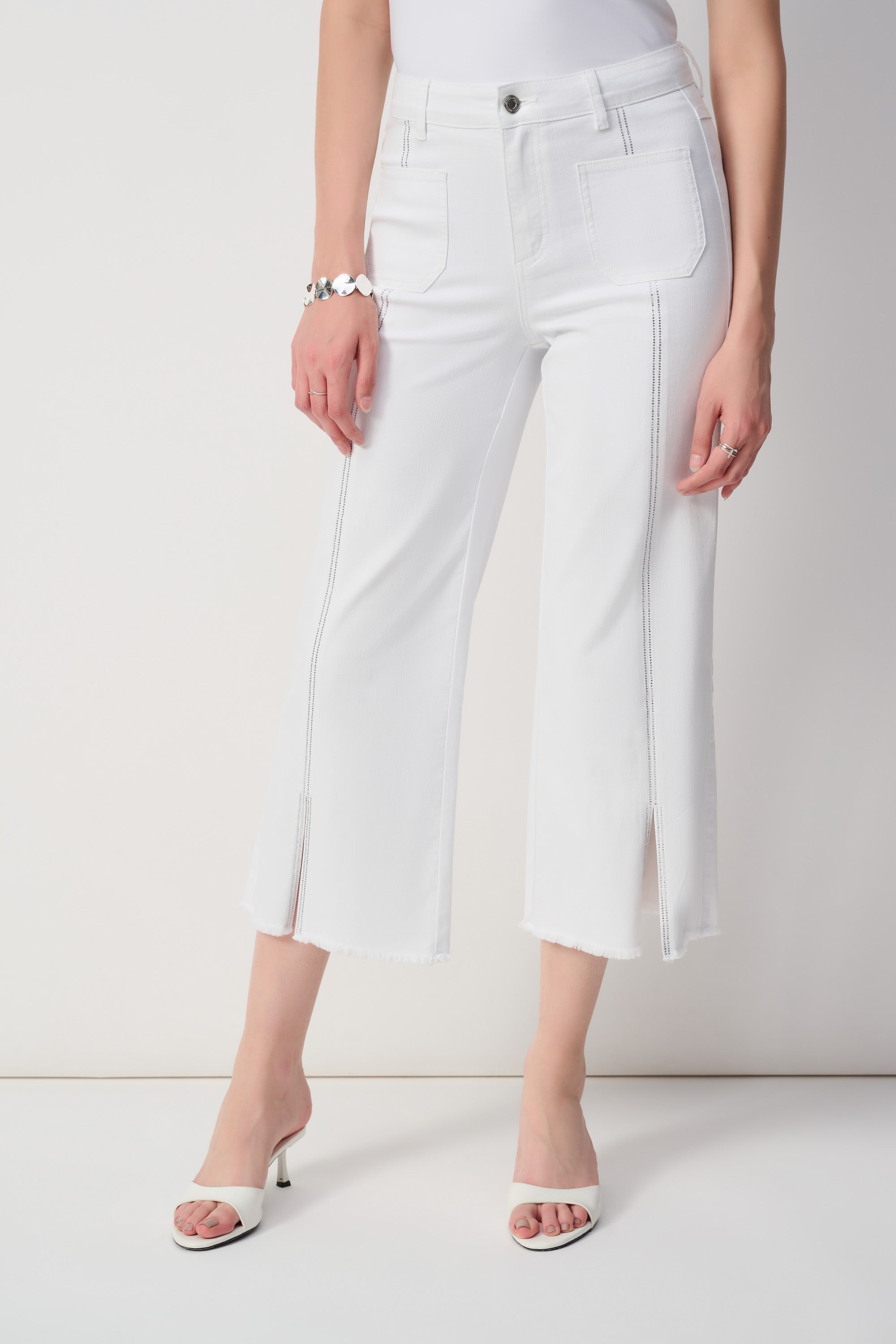 Stud Trim Jean Culotte