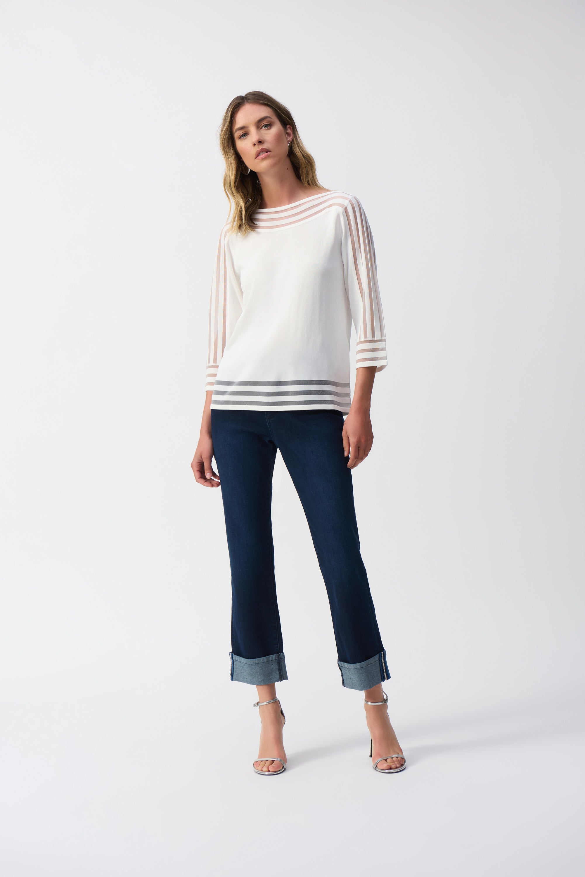 Illusion Stripe Pullover