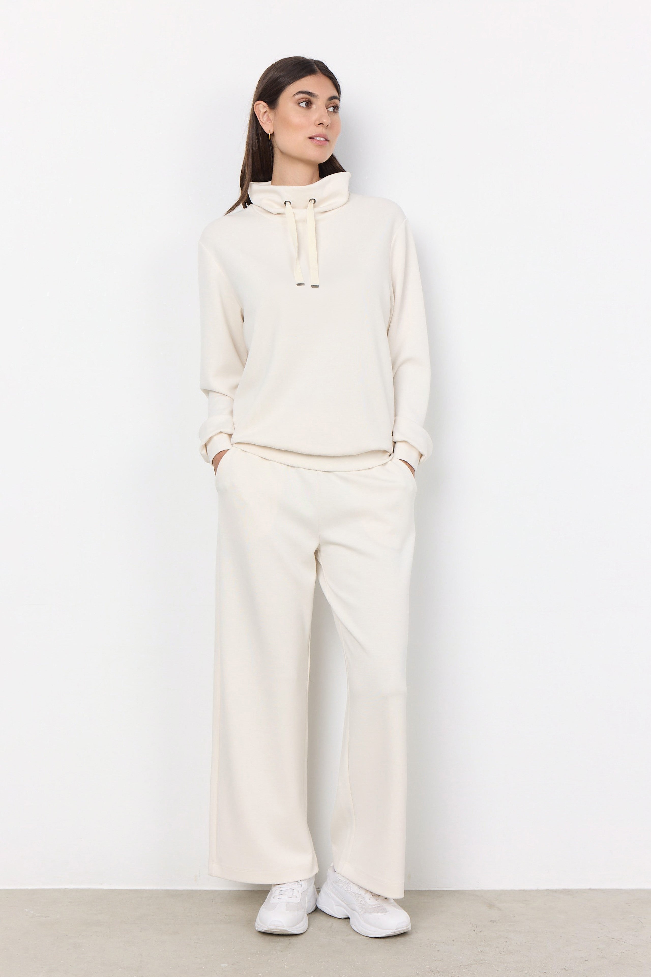 Wide Leg Jersey Pant