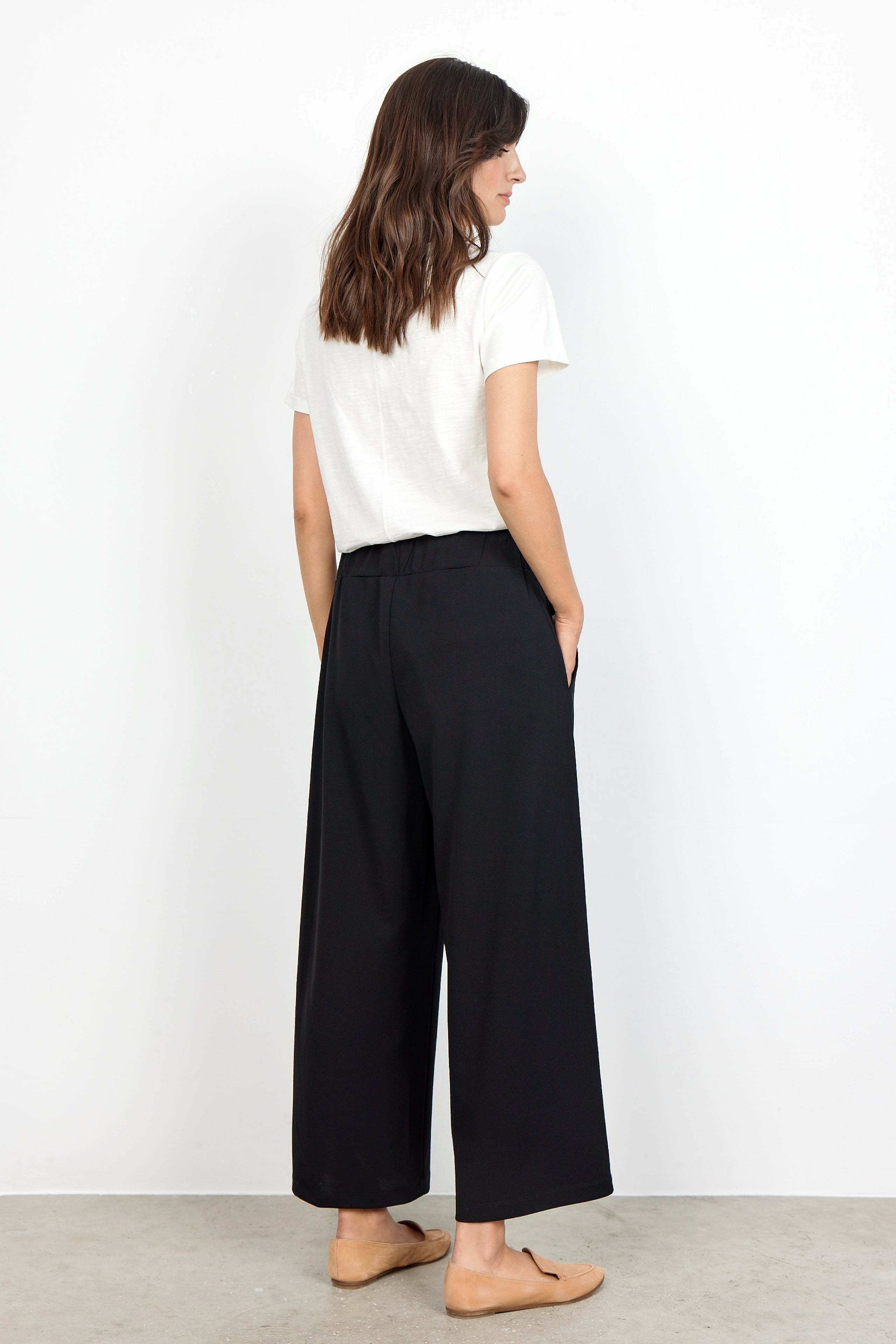 Wide Leg Ankle Pant