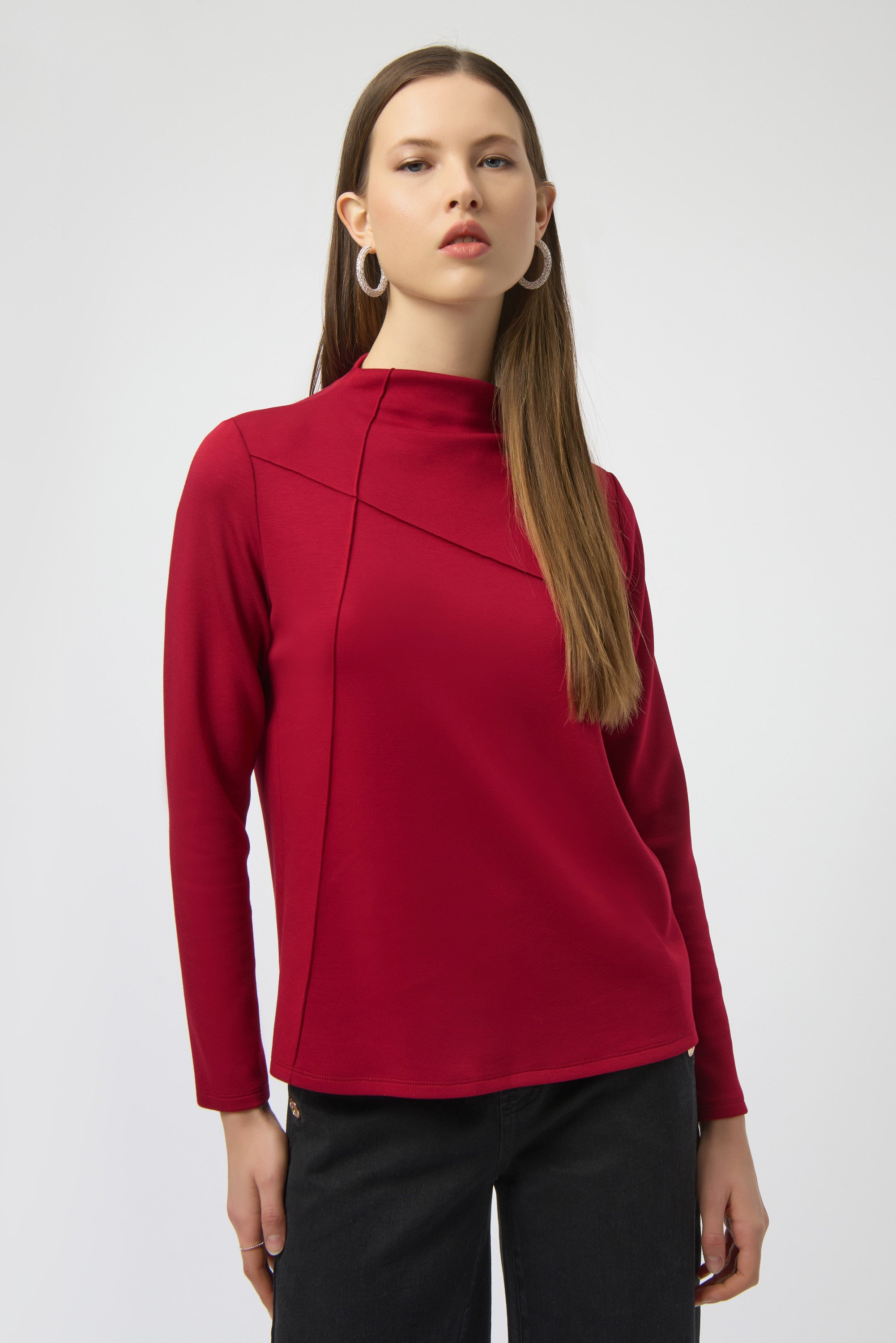 Mock Neck Top