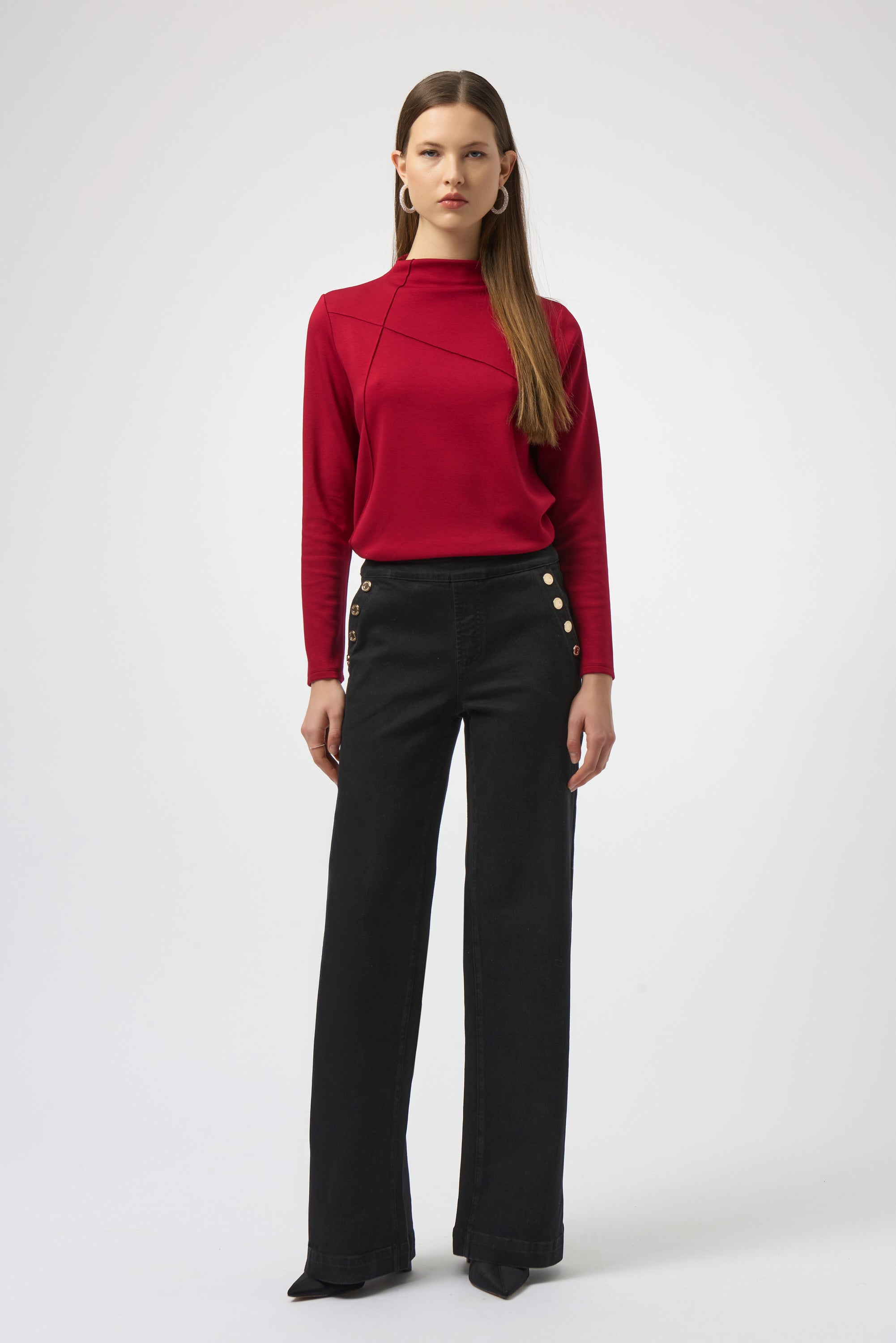 Mock Neck Top