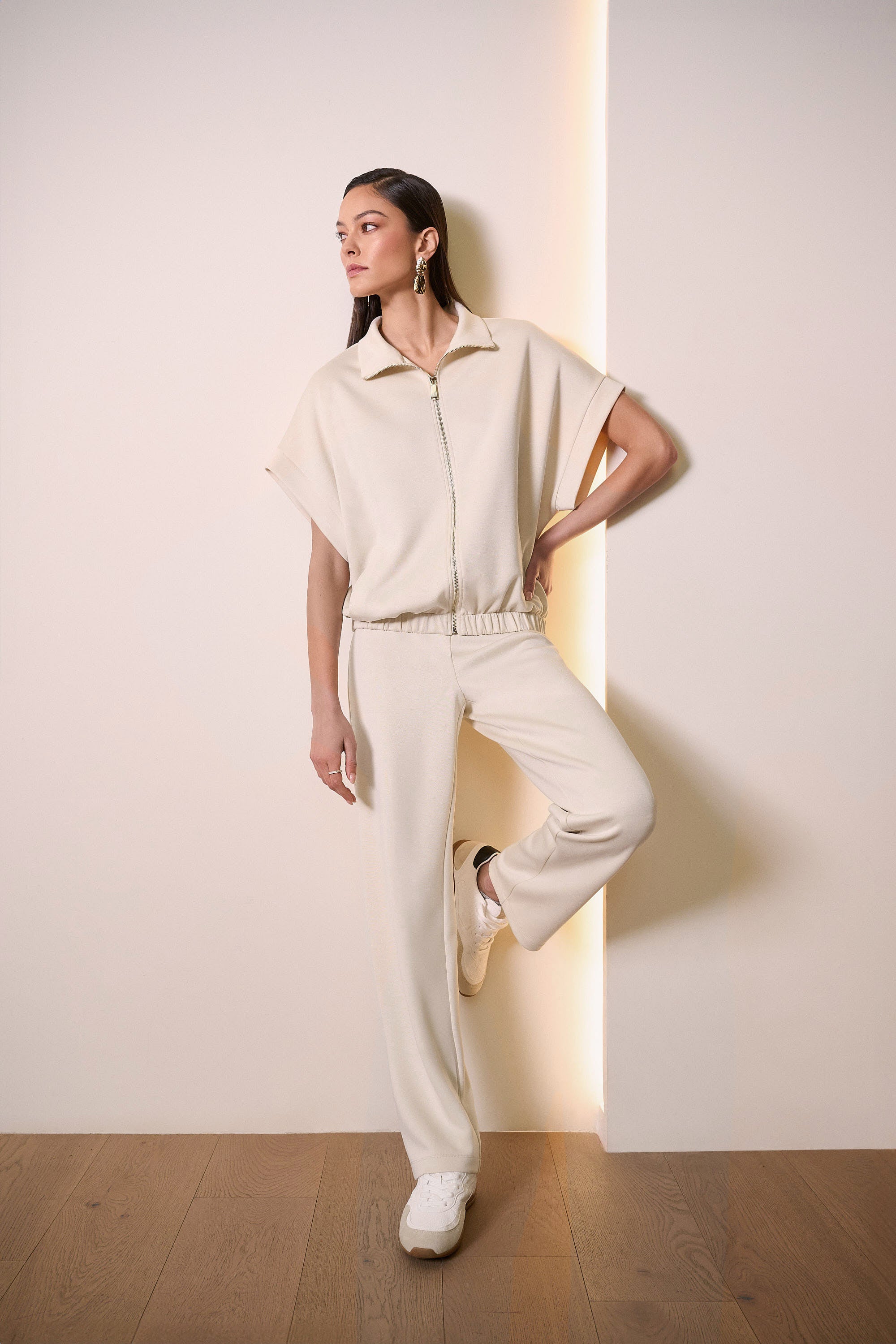 Scuba Knit Stright Leg Pant