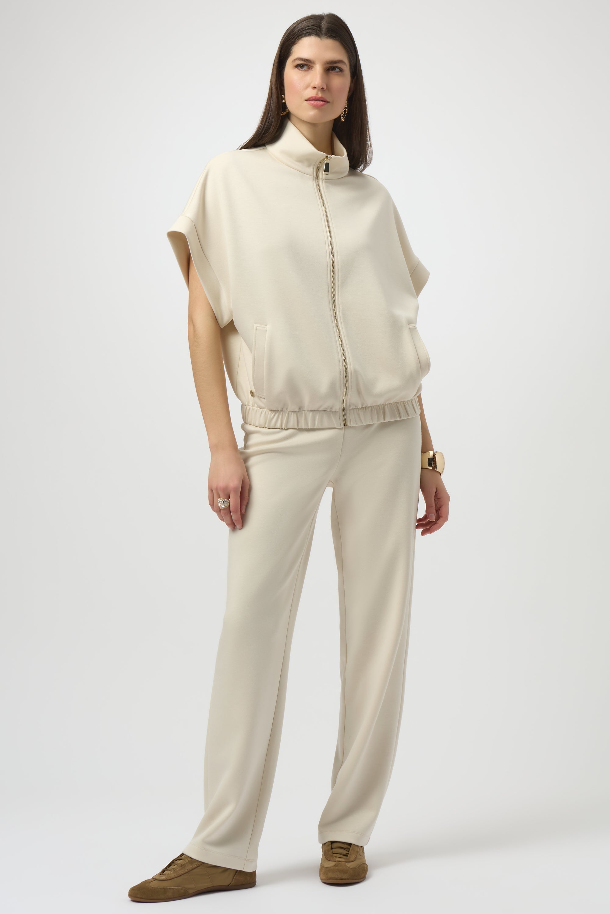 Scuba Knit Stright Leg Pant