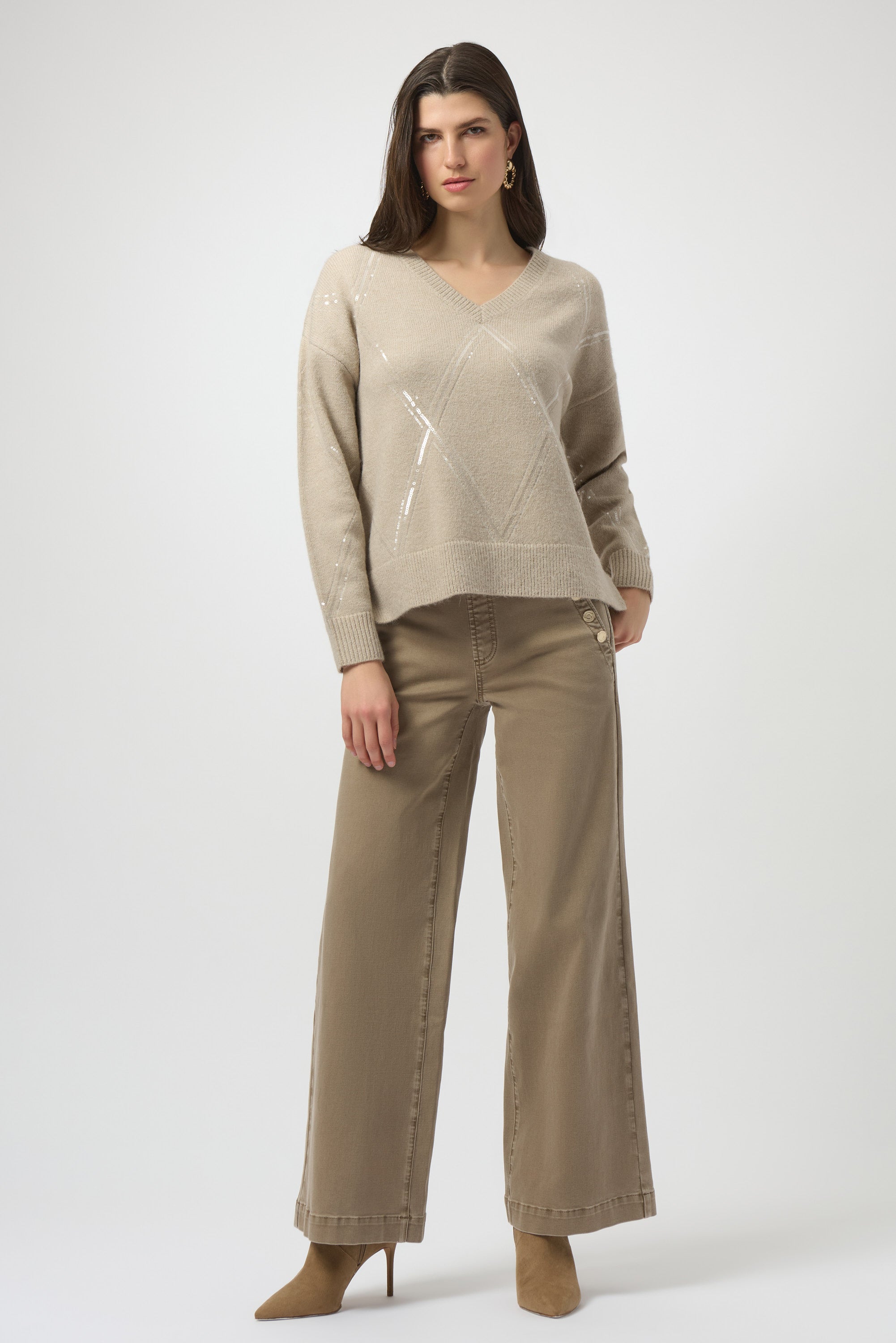 Wide Leg Slash Pocket Pant