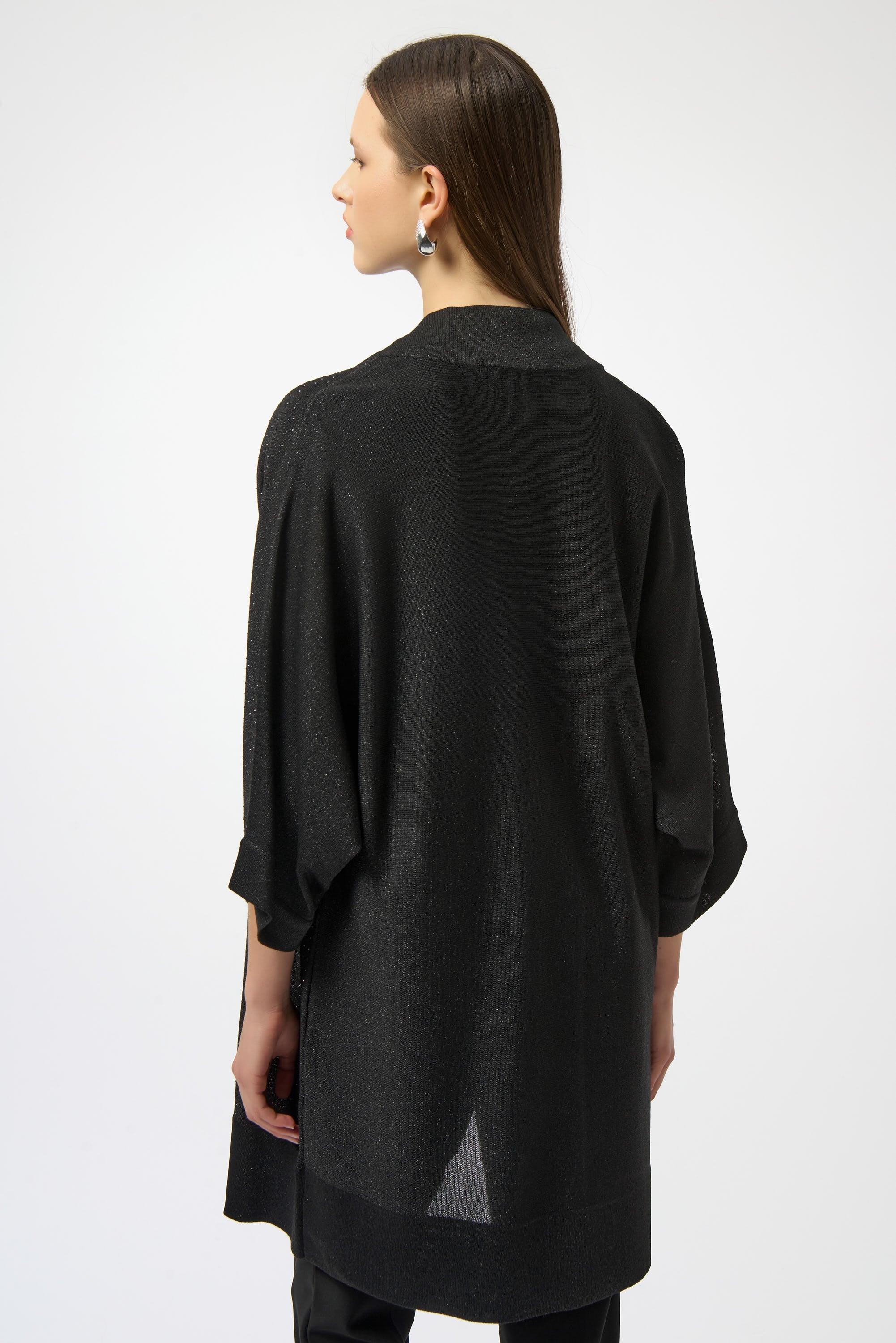 Lurex Knit Stud Cardigan