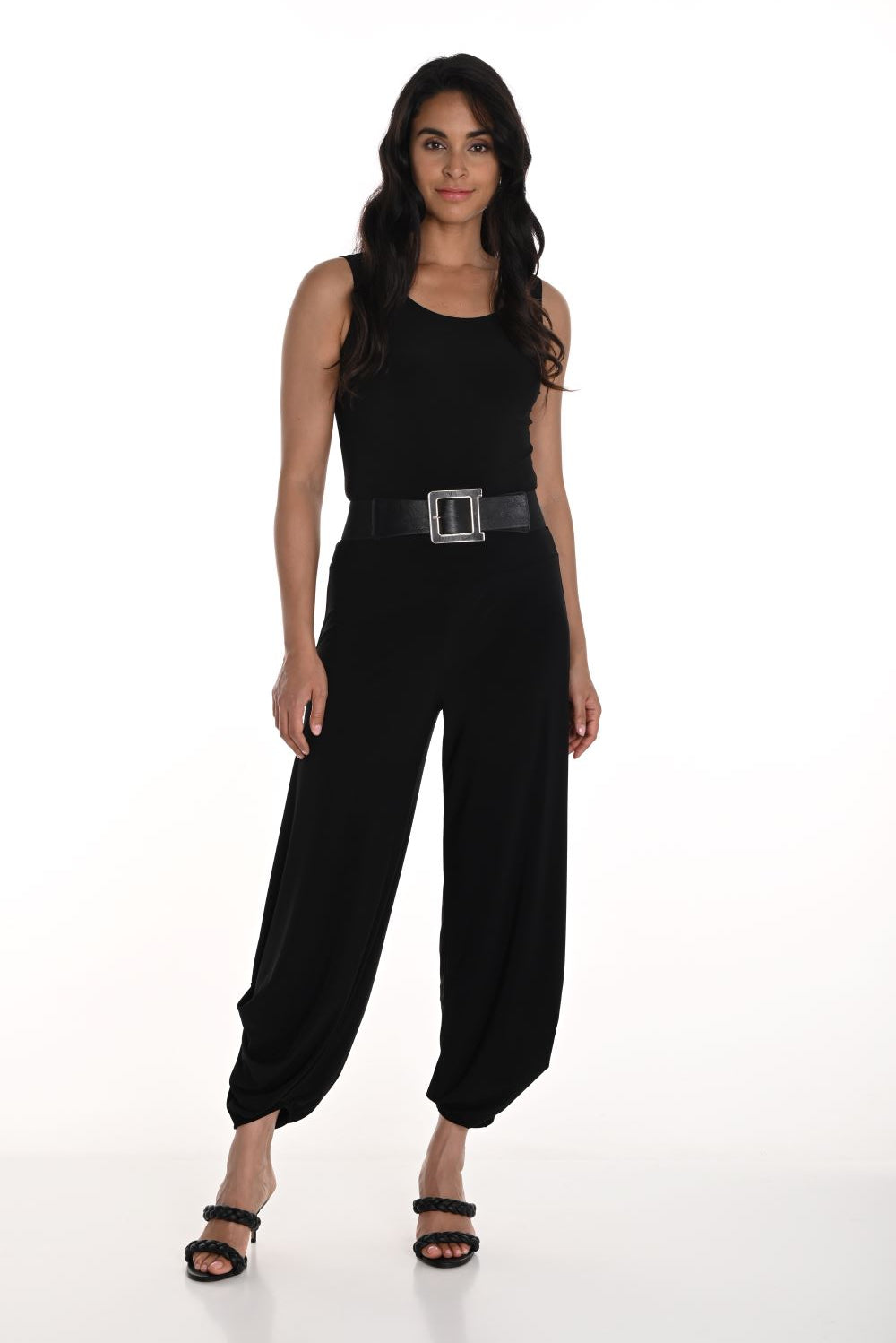 Bubble Hem Ankle Pant