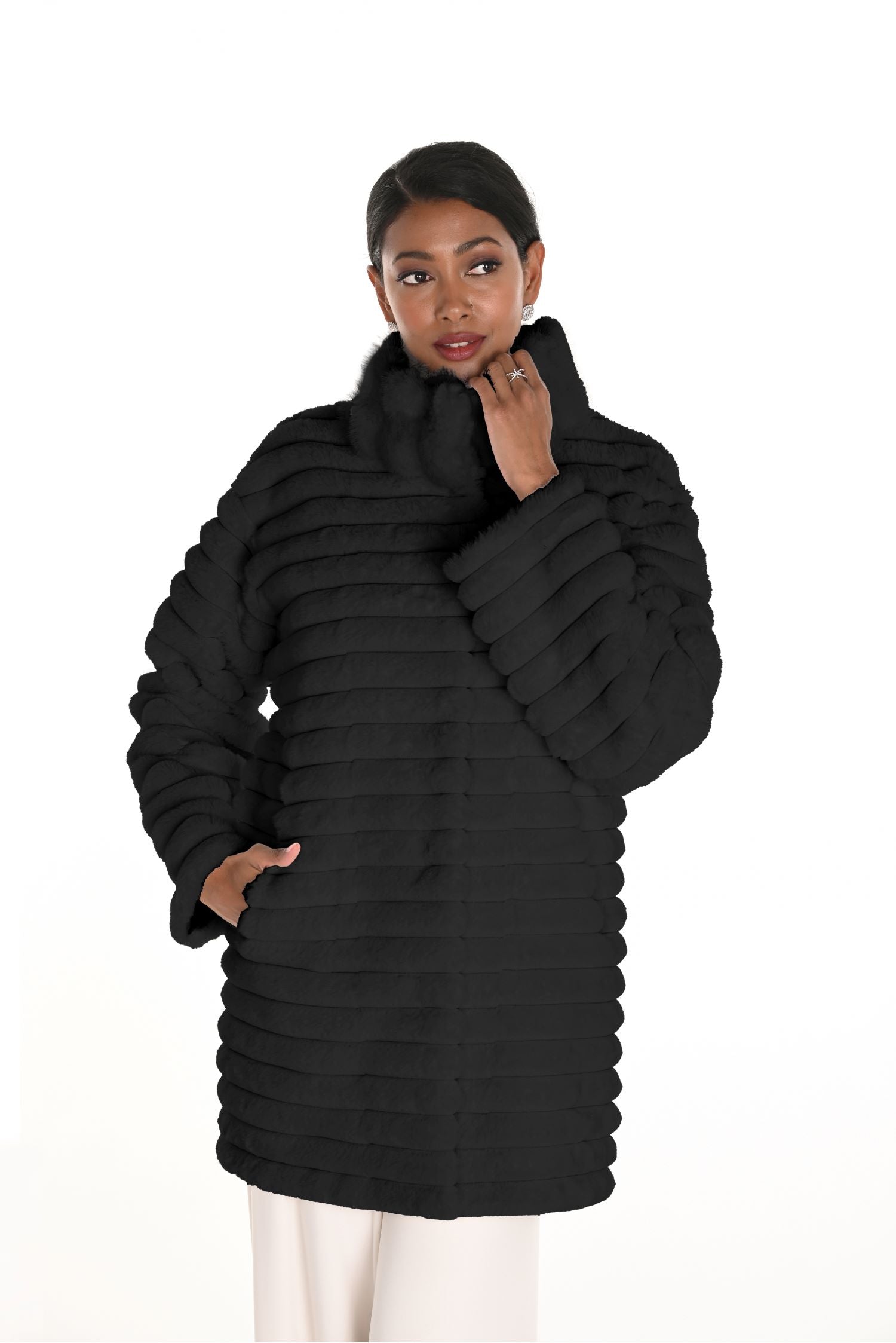 Faux Fur Coat