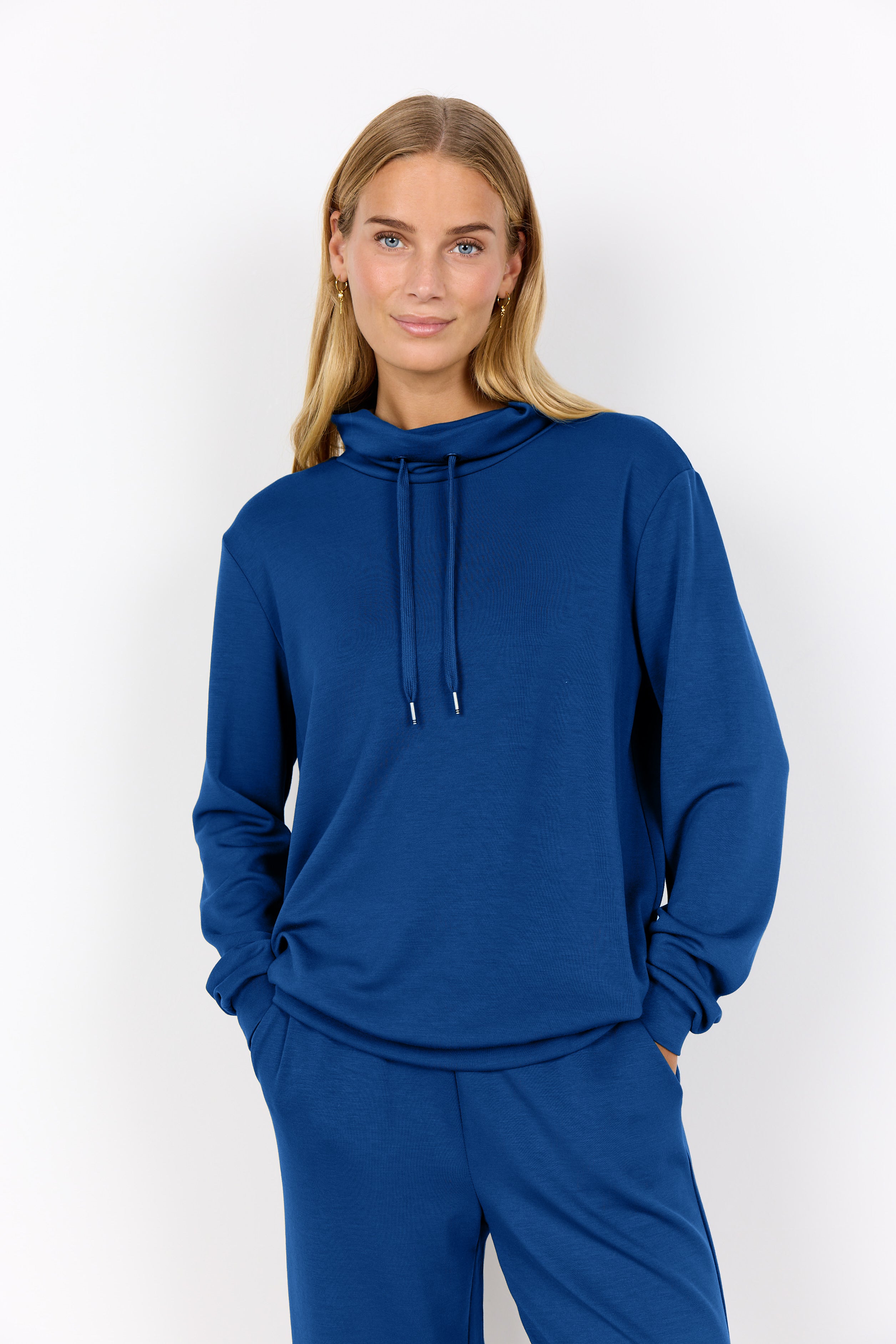 Cowl Neck Jersey Top