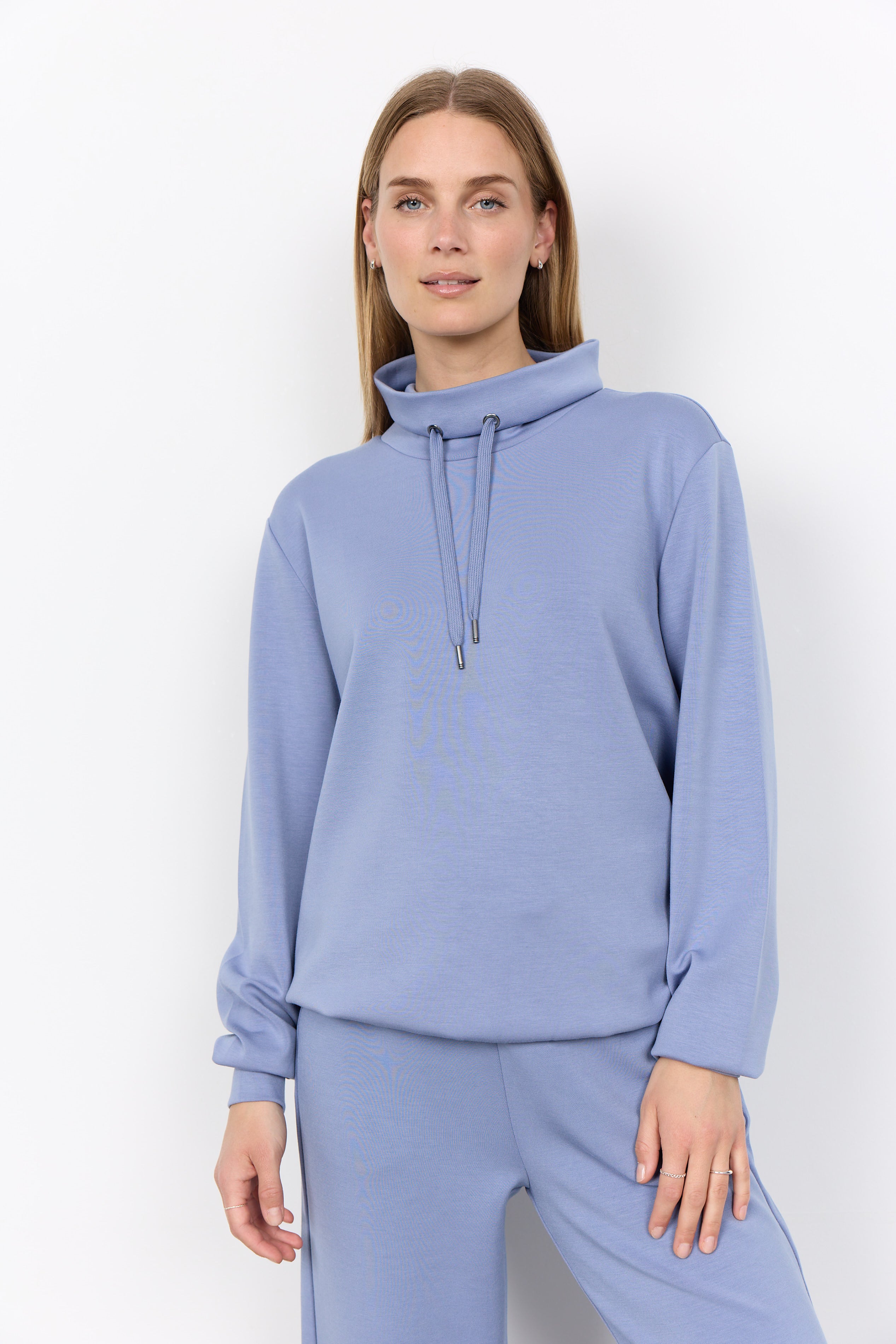 Cowl Neck Jersey Top