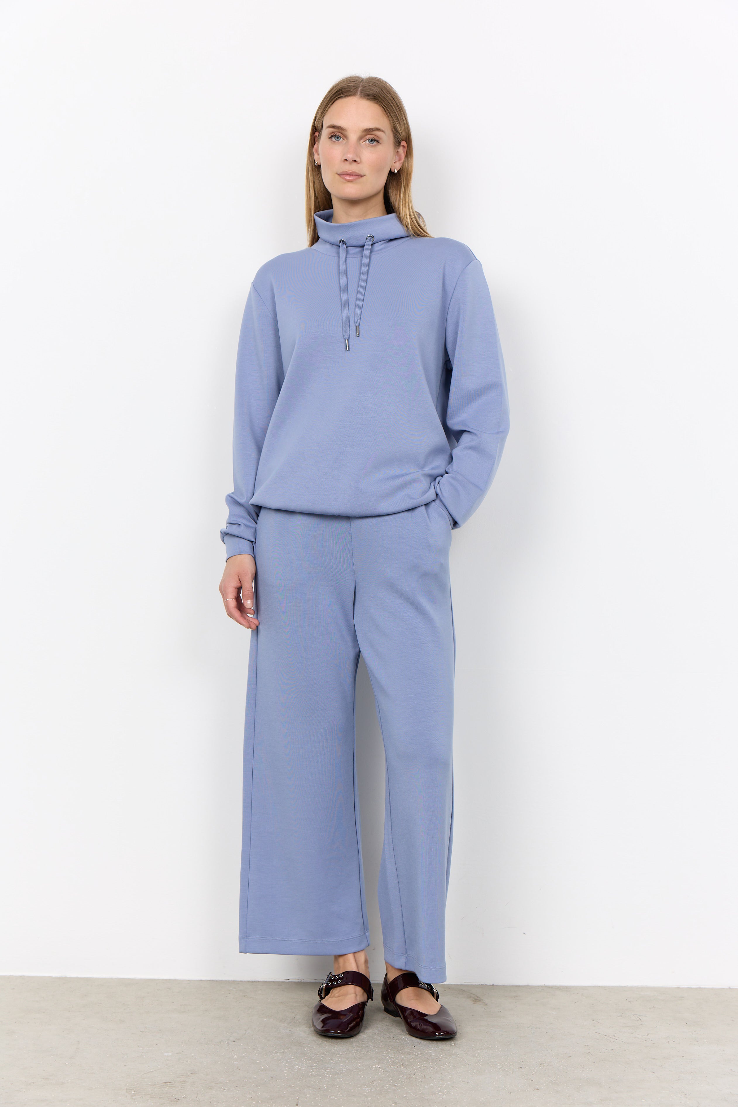 Cowl Neck Jersey Top