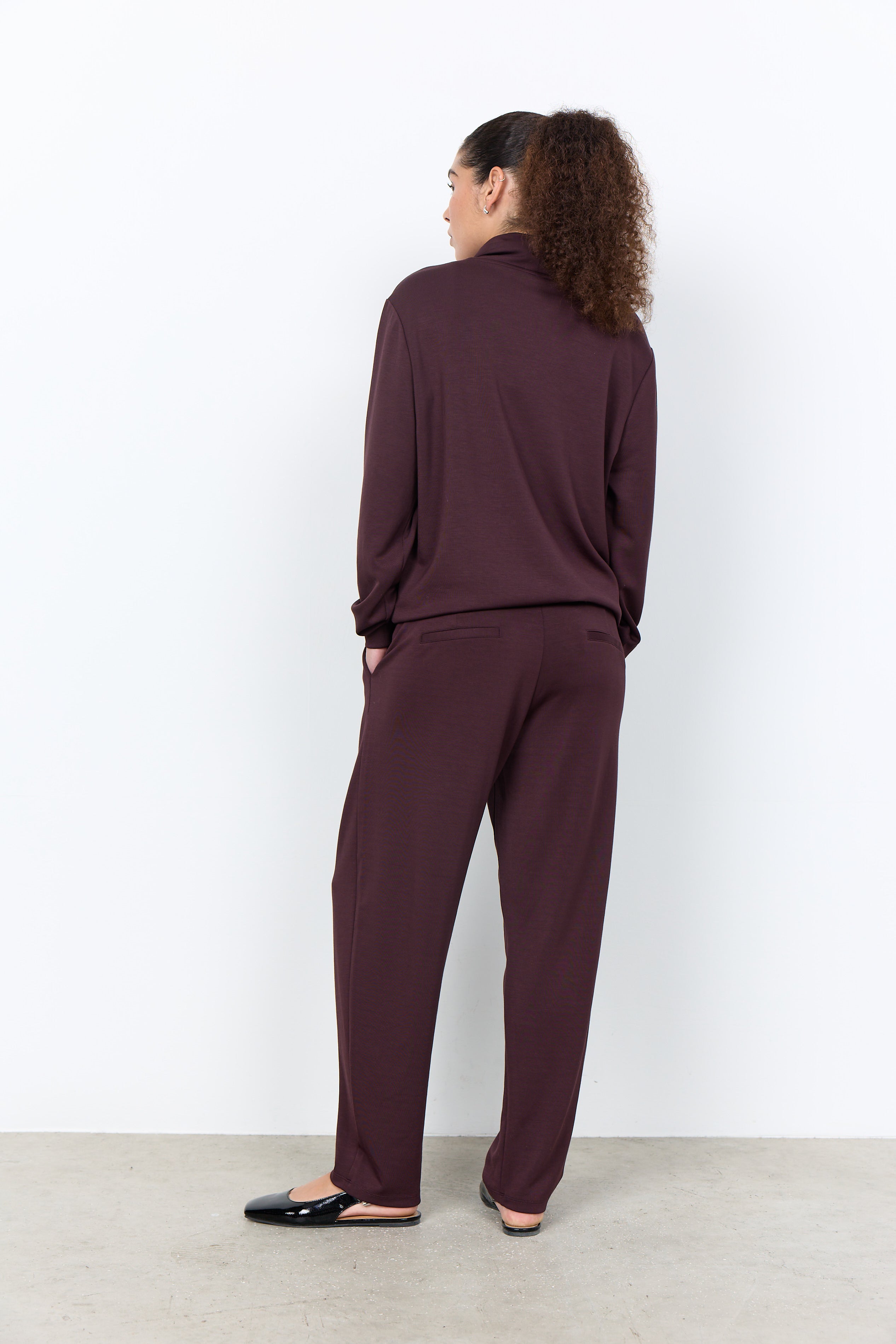 Cowl Neck Jersey Top