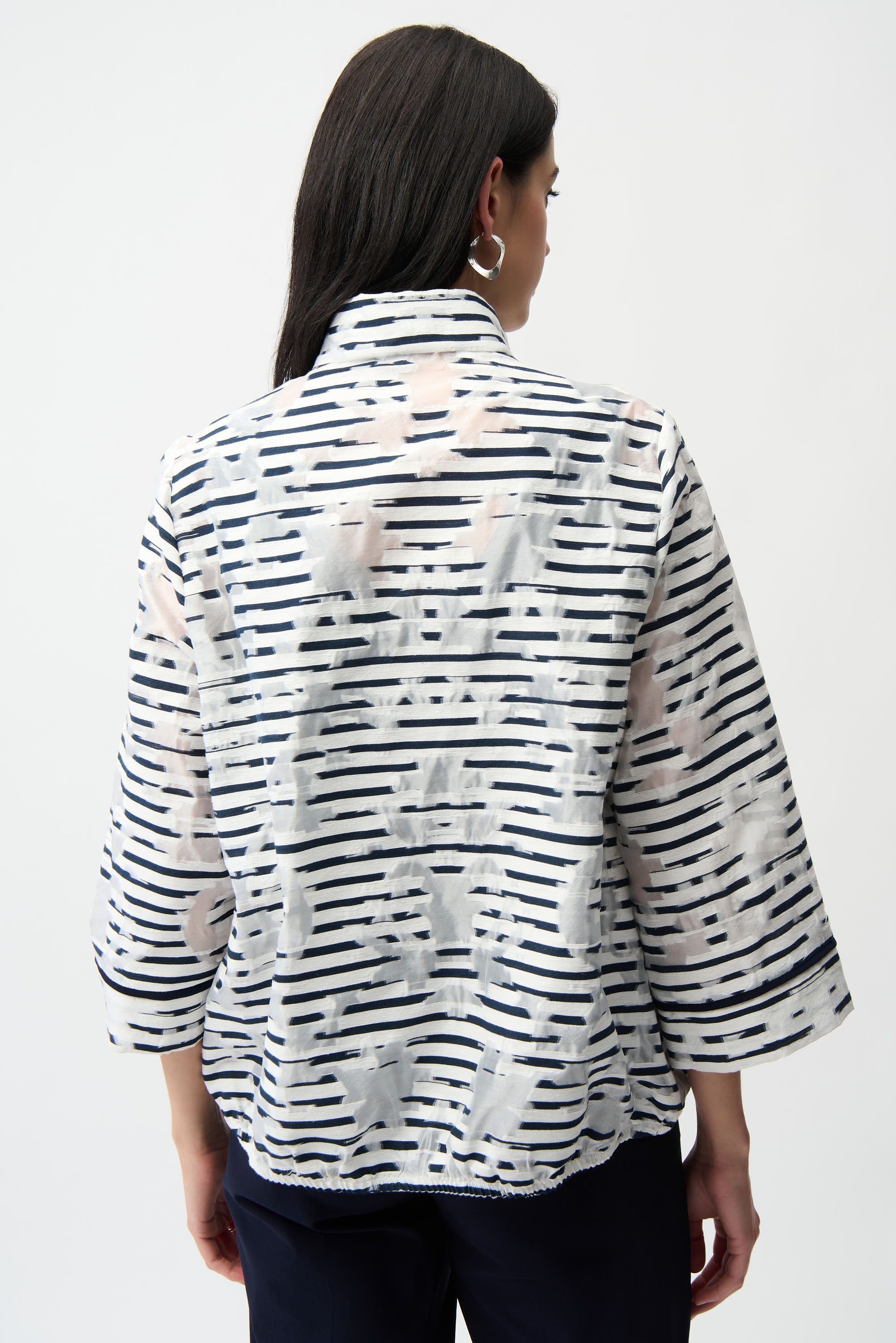 Organza Stripe Jacket