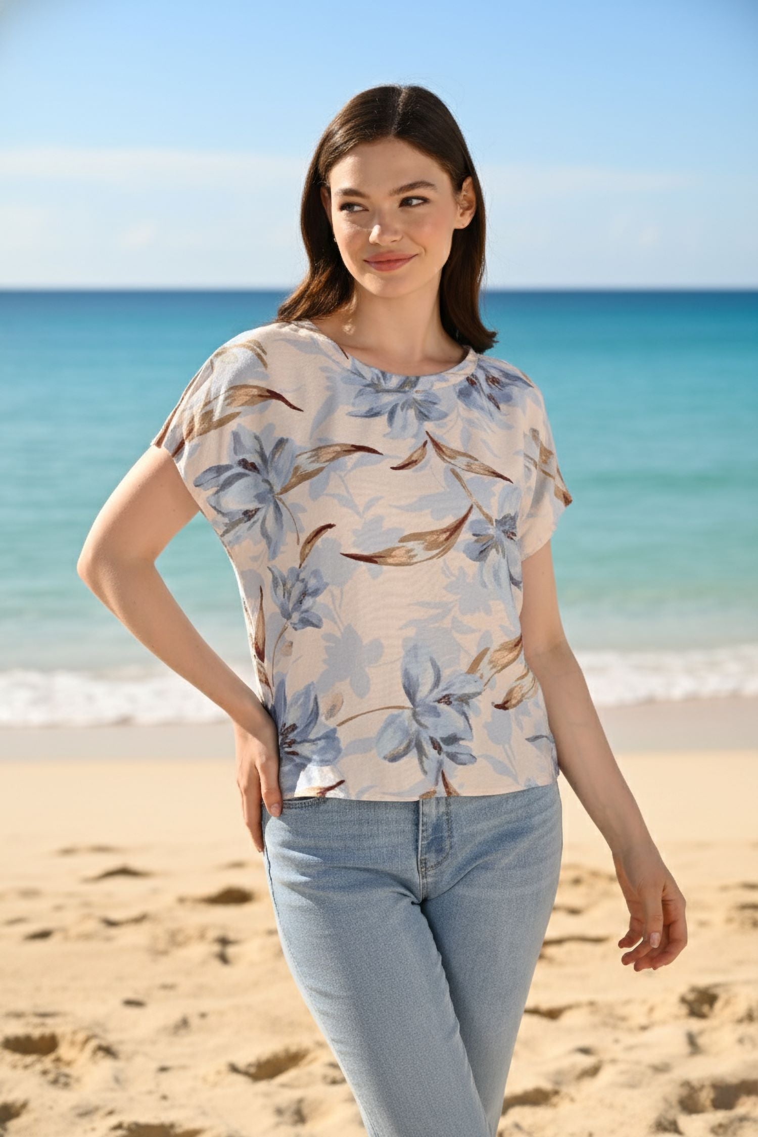 Floral Print Top
