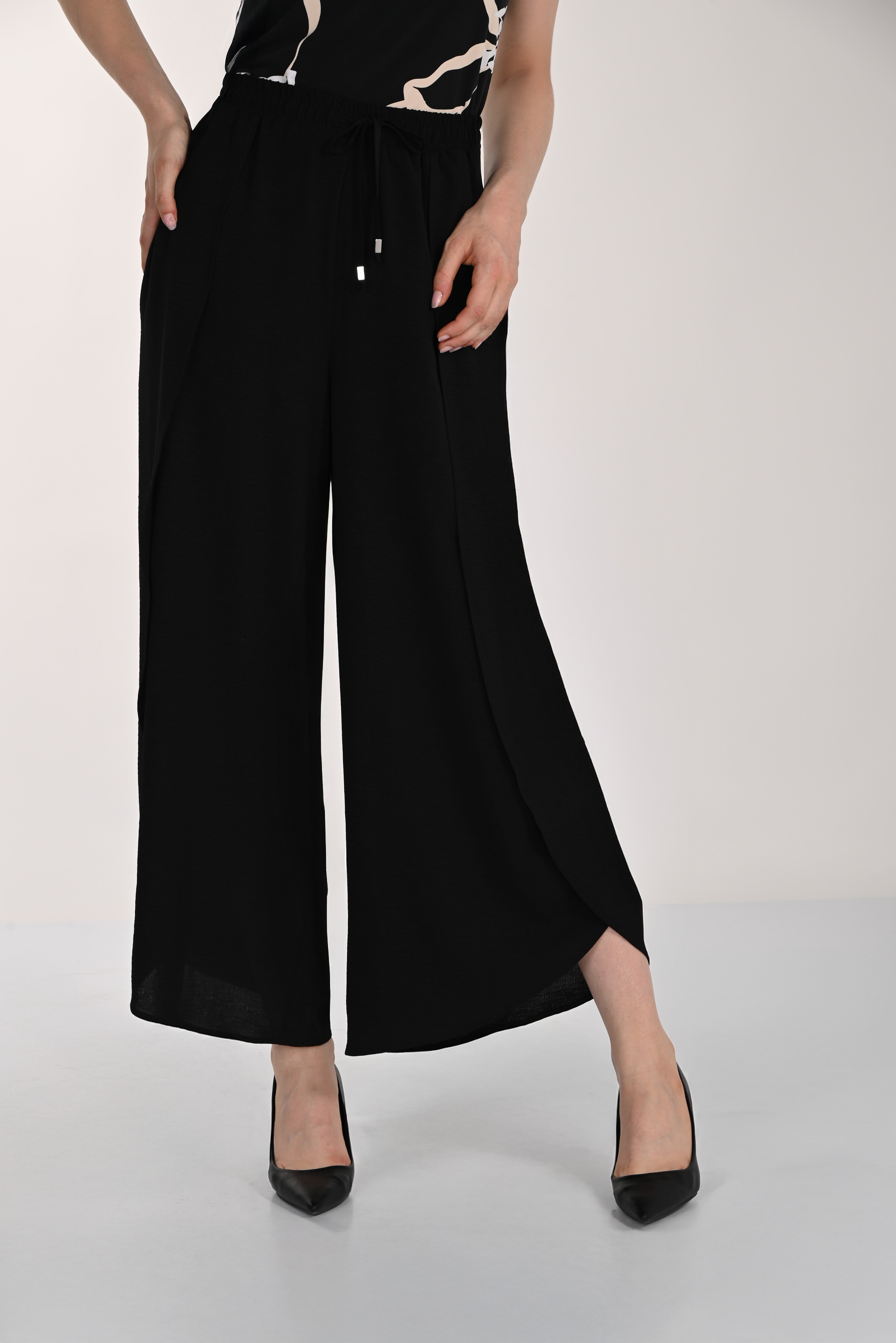 Wide Leg Wrap Pant