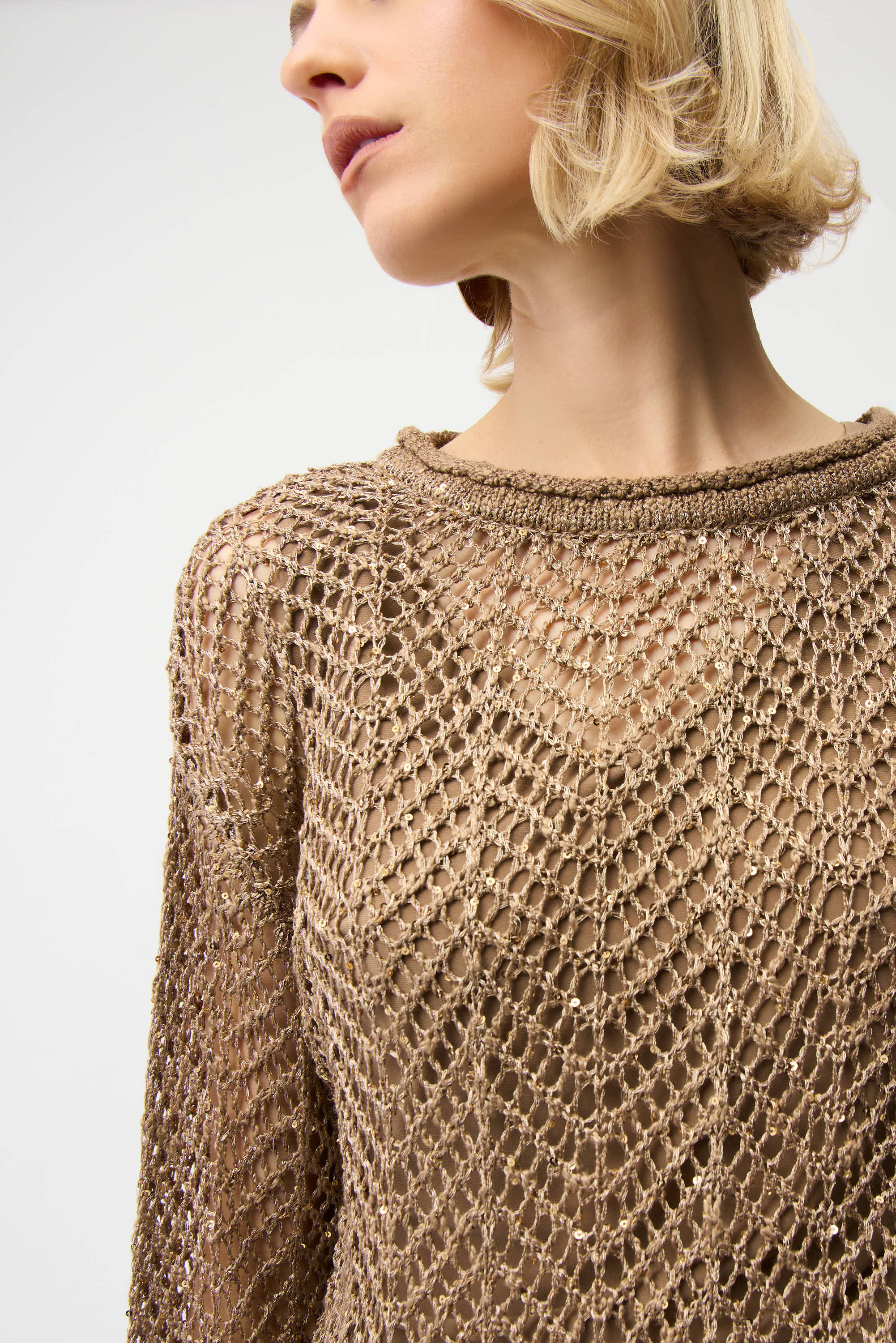 Crochet Chevron Pullover