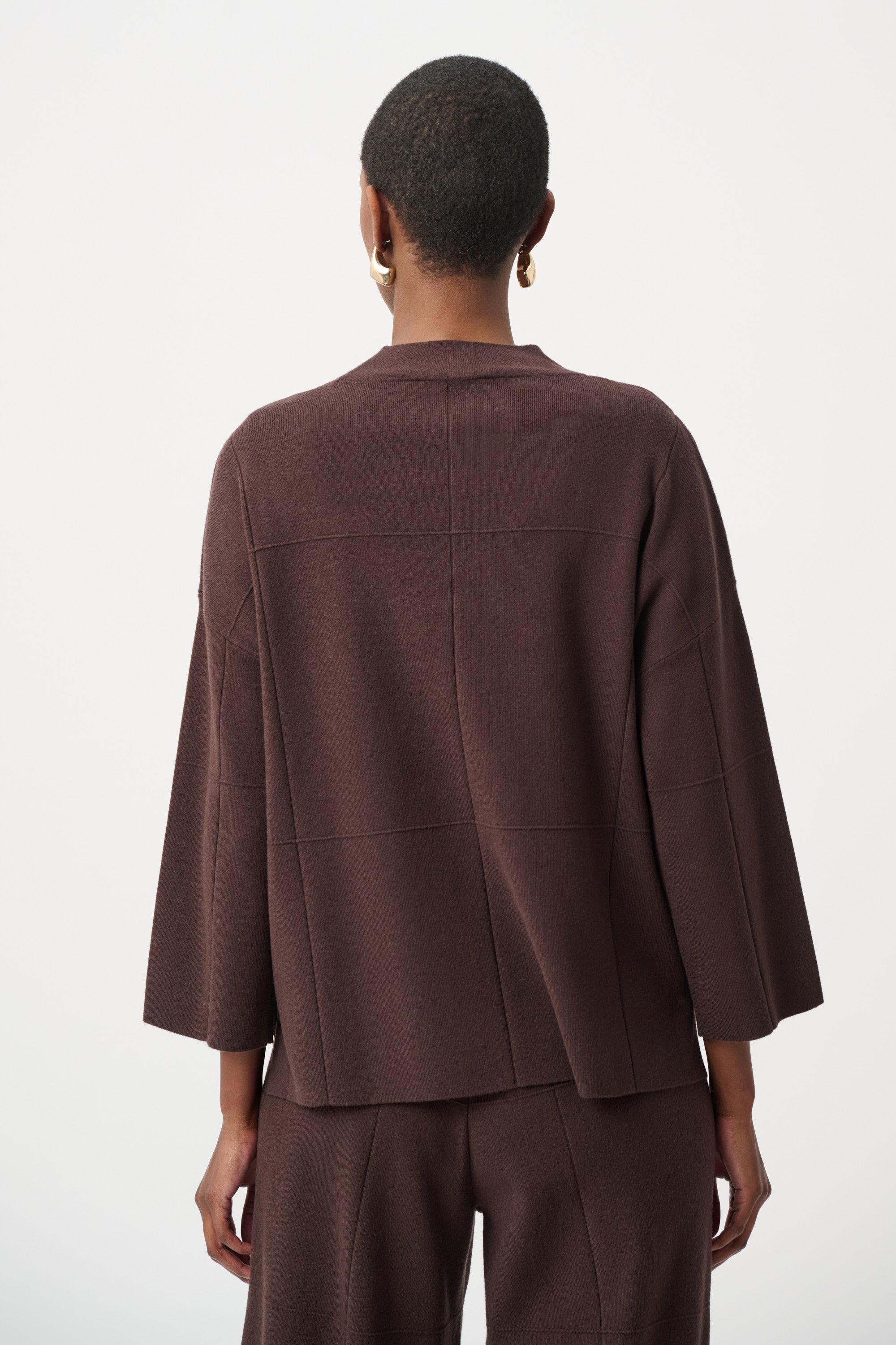 Mock Neck Knit Top