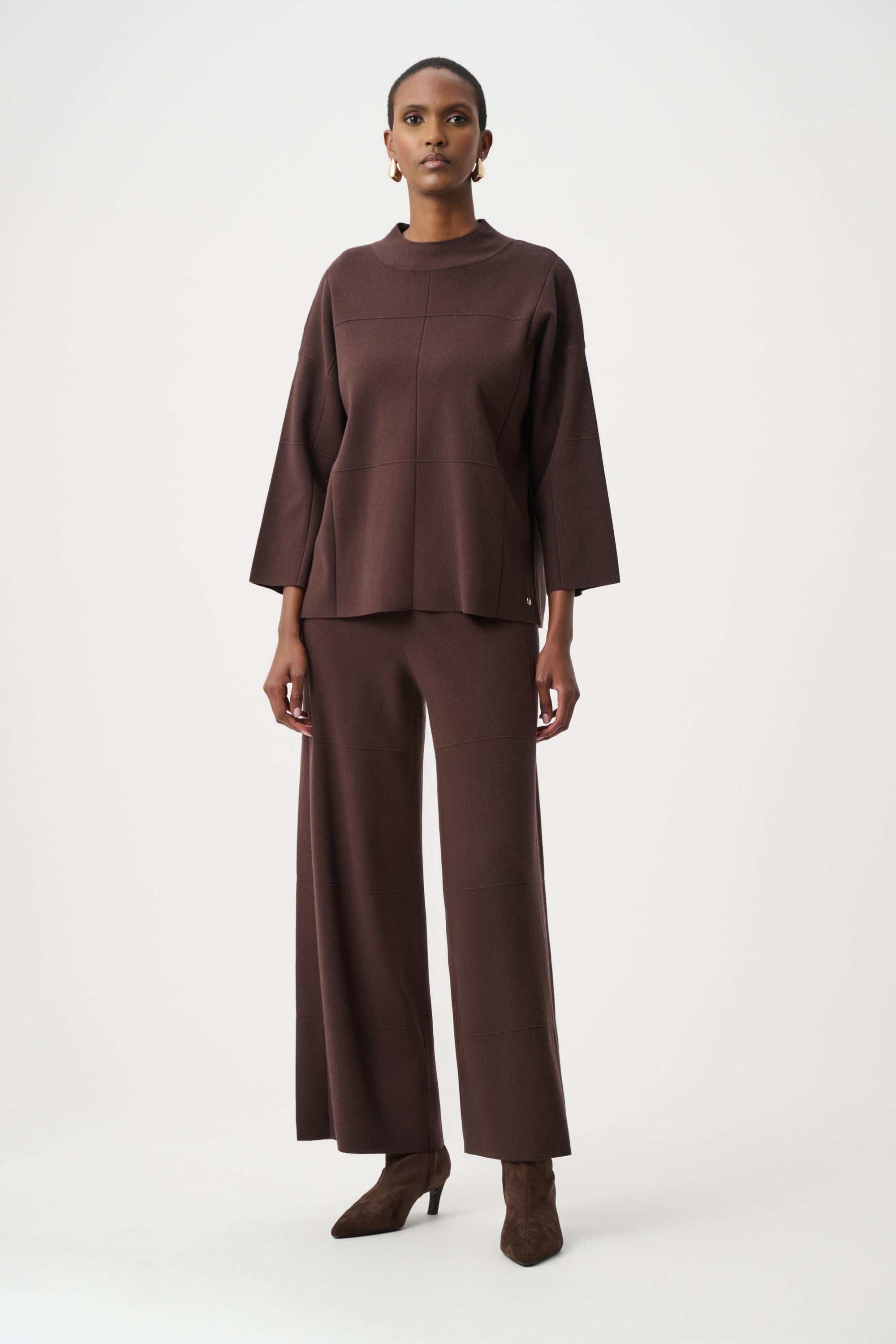 Wide Leg Knit Culotte