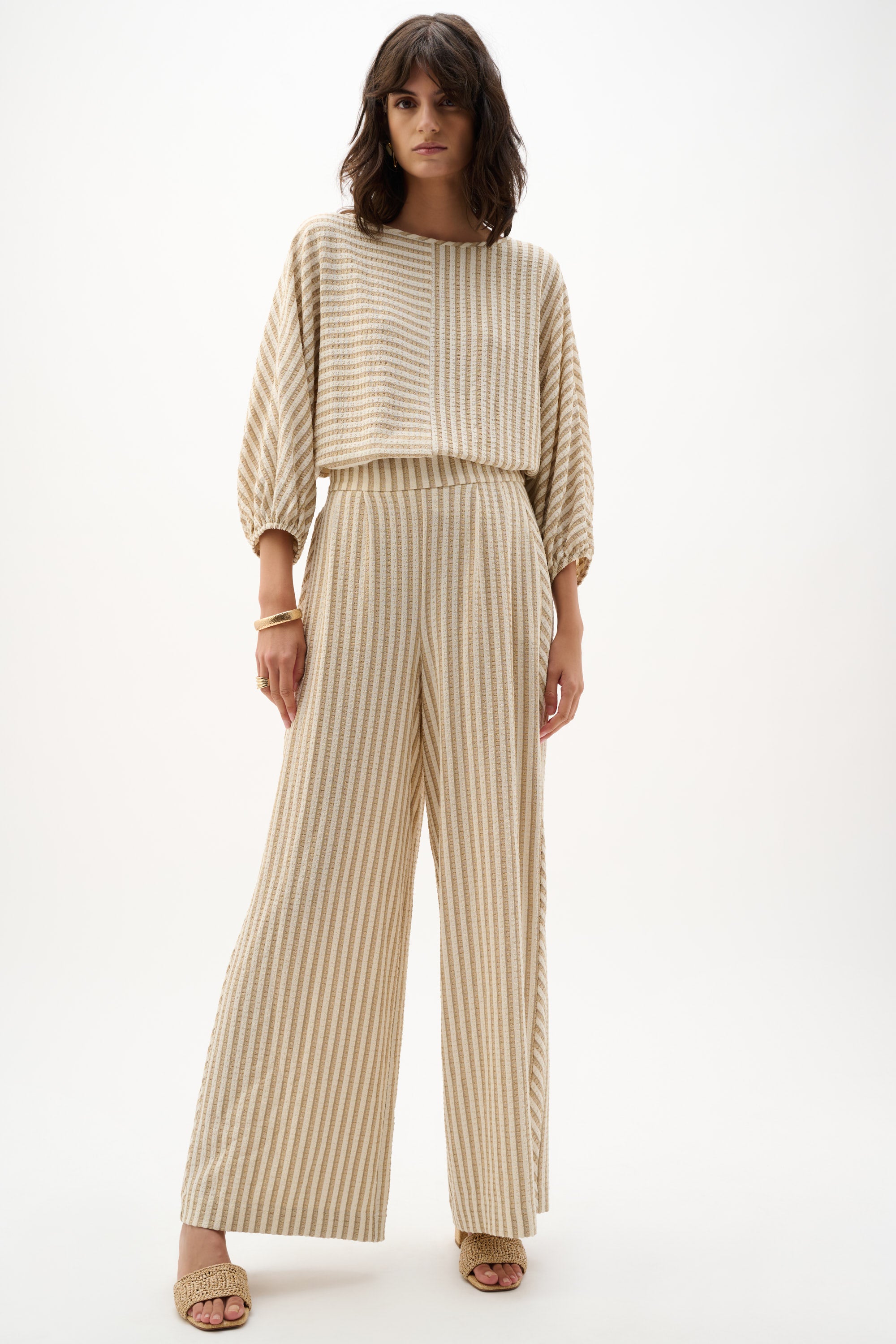 Stripe Seersucker Pant