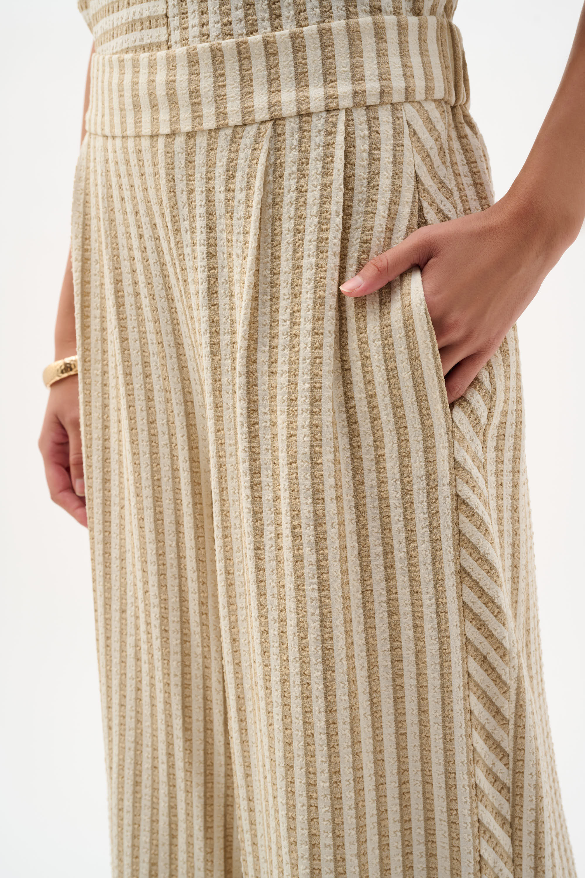 Stripe Seersucker Pant