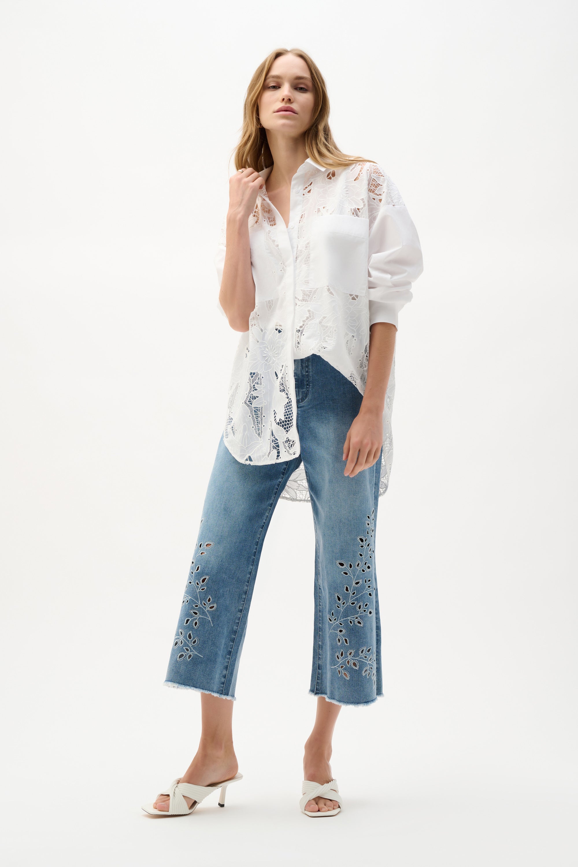 Cotton Lace Shirt